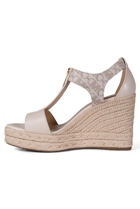 BERKLEY MID HEEL WEDGE IN VANILLA 3