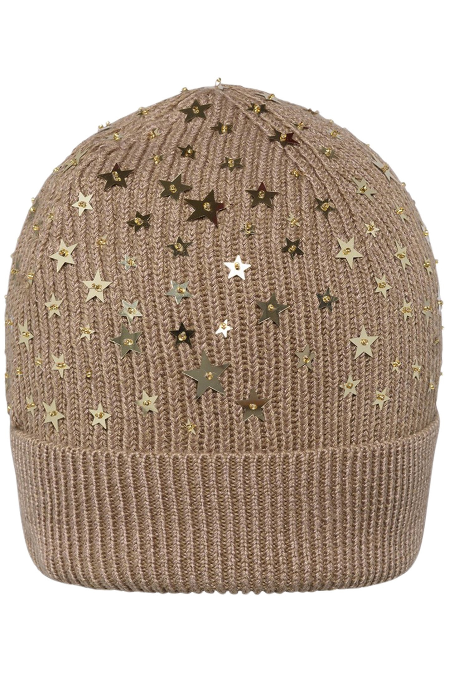 MACEY STAR EMBROIDERY HAT CAMEL 1