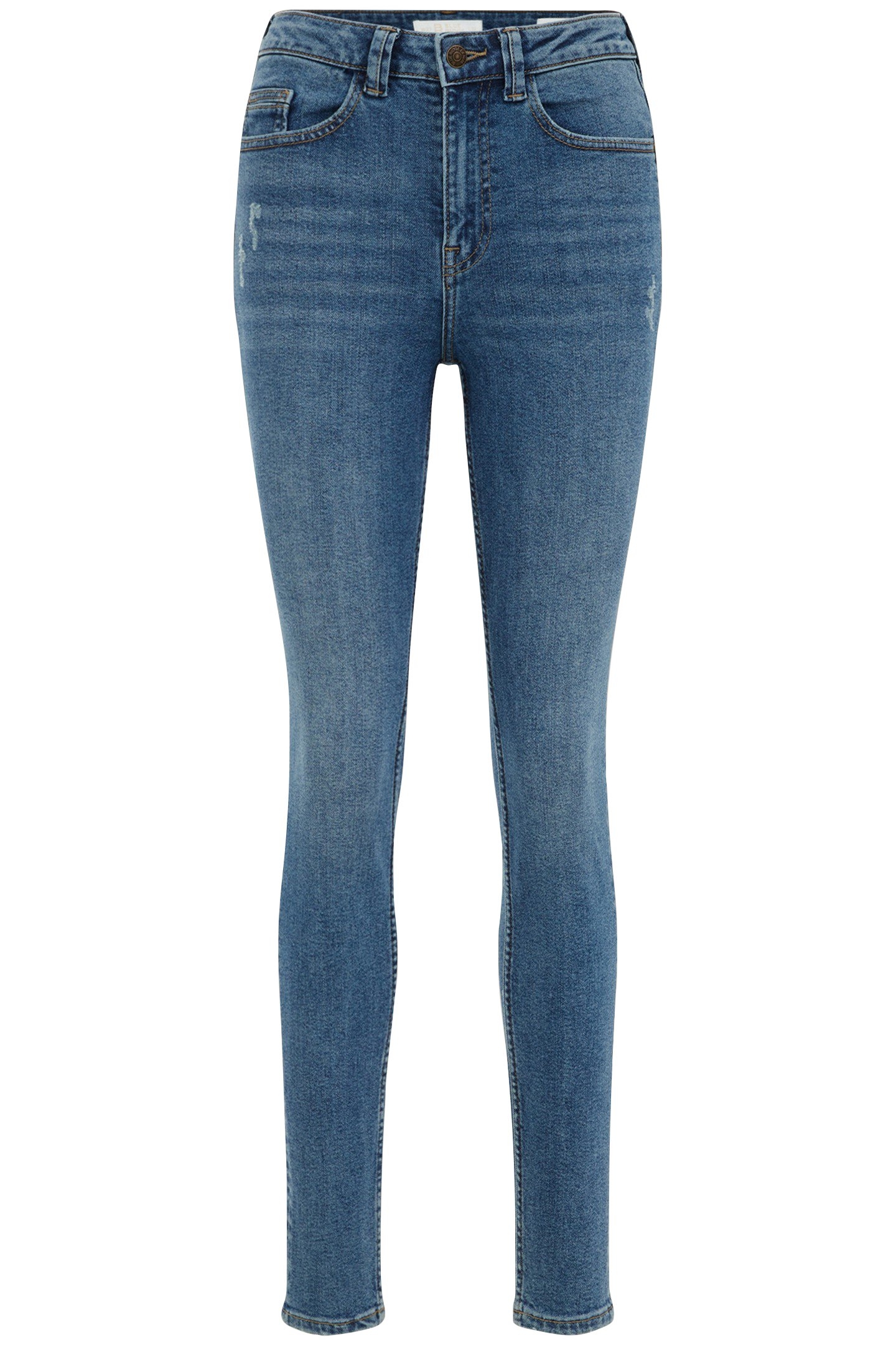 5-POCKET HIGH WAIST DARK BLUE 4