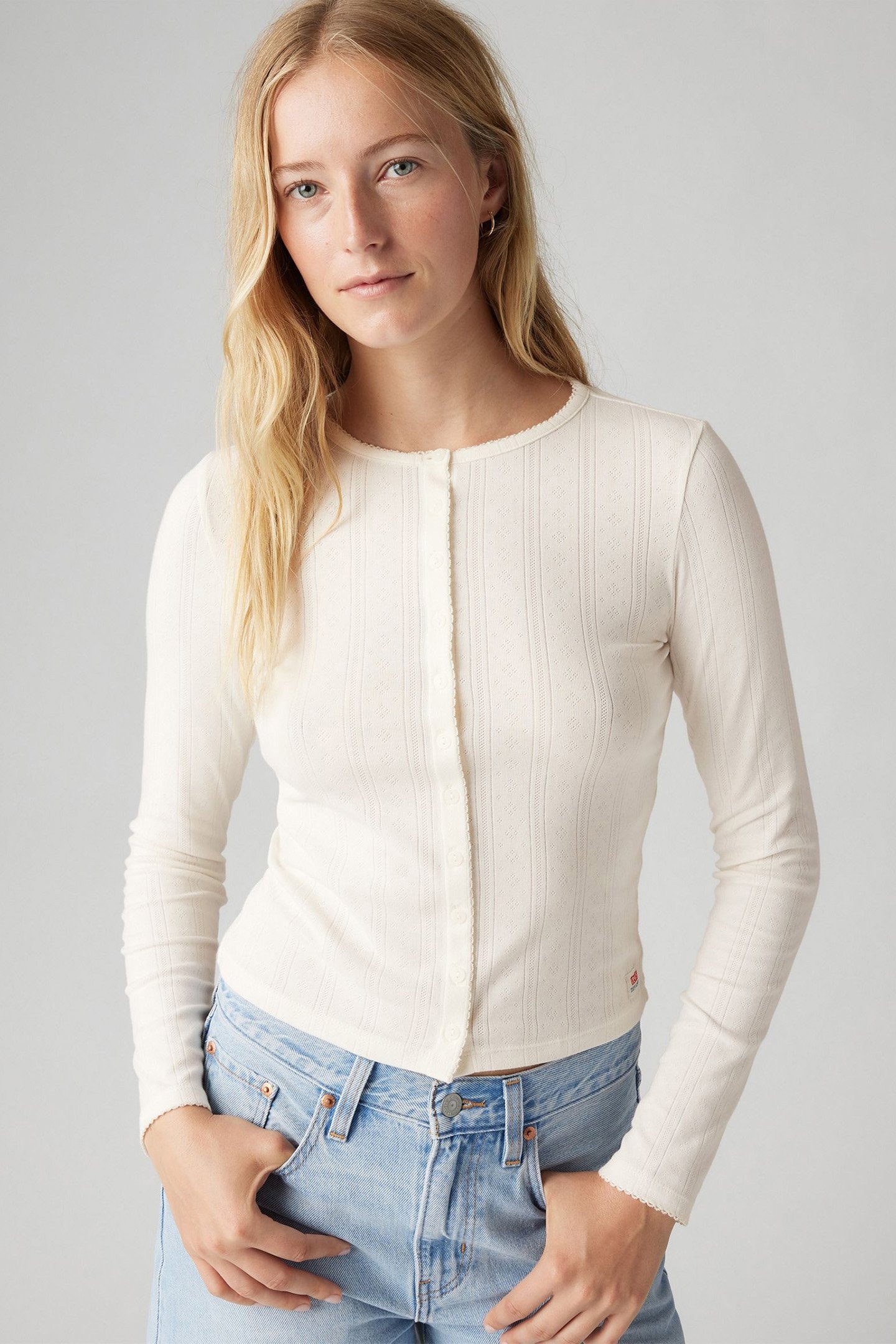 DRY GOODS POINTELLE LS GARDENIA 4