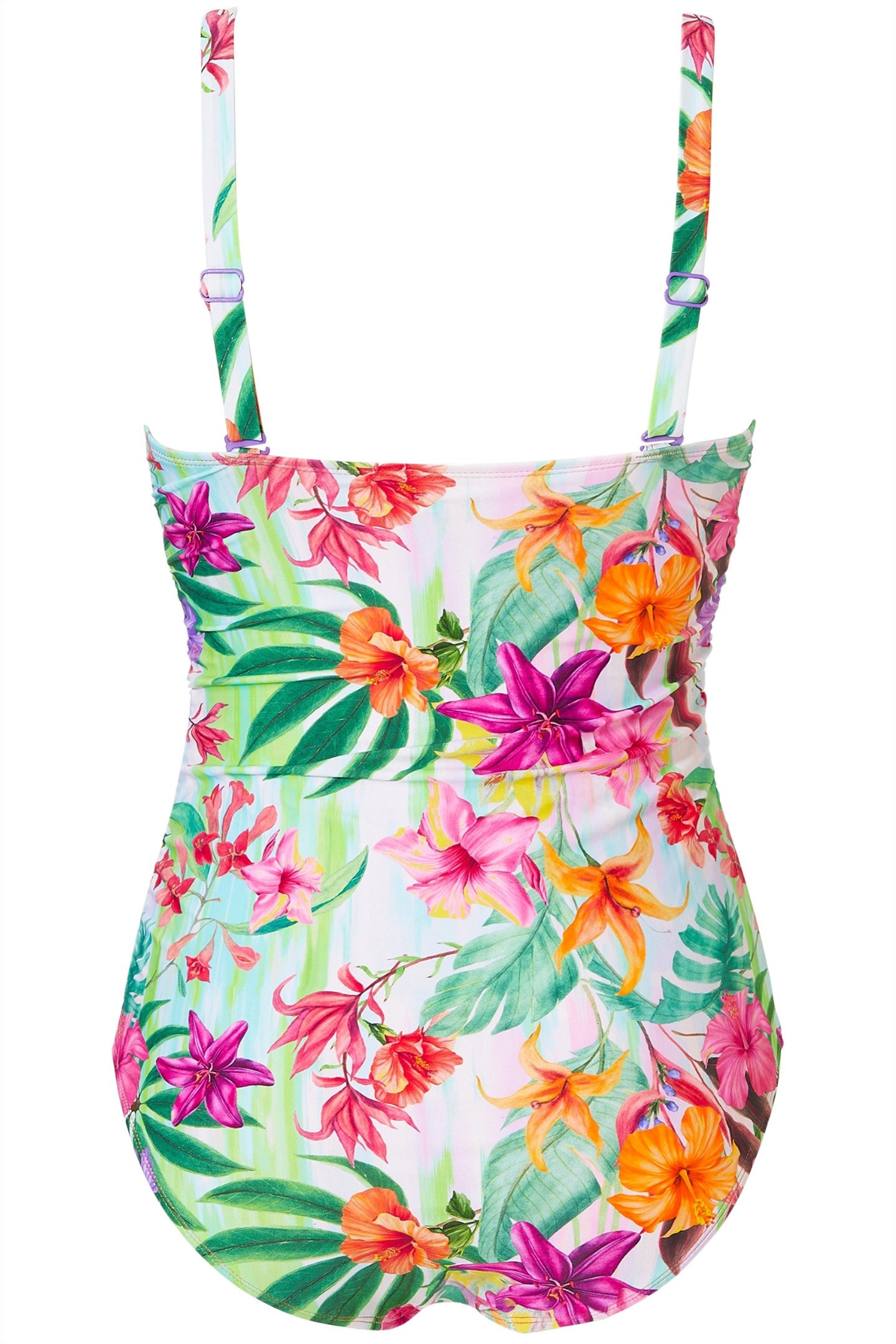 SW 1P WF TSHIRT SAVANNE SWIMSUIT BARBAD GRAPHIC FLOWER 3