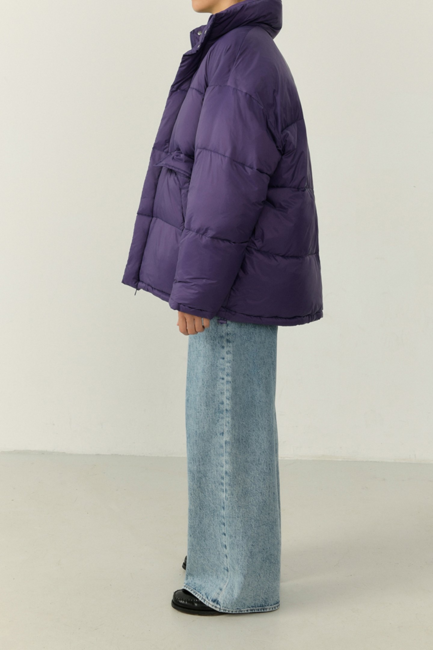 UNISEX KOLBAY COAT AUBERGINE 3