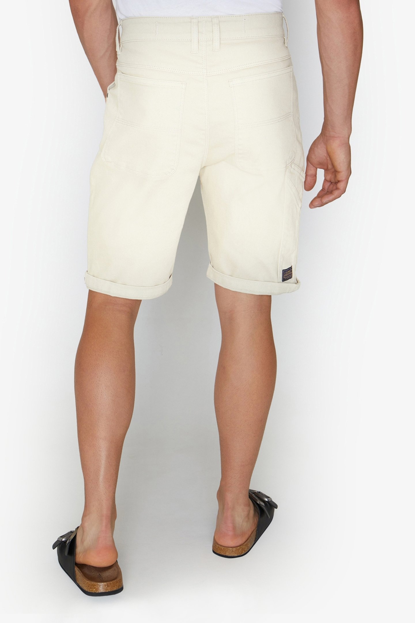HASSESI WORK SHORTS CREAMY 2