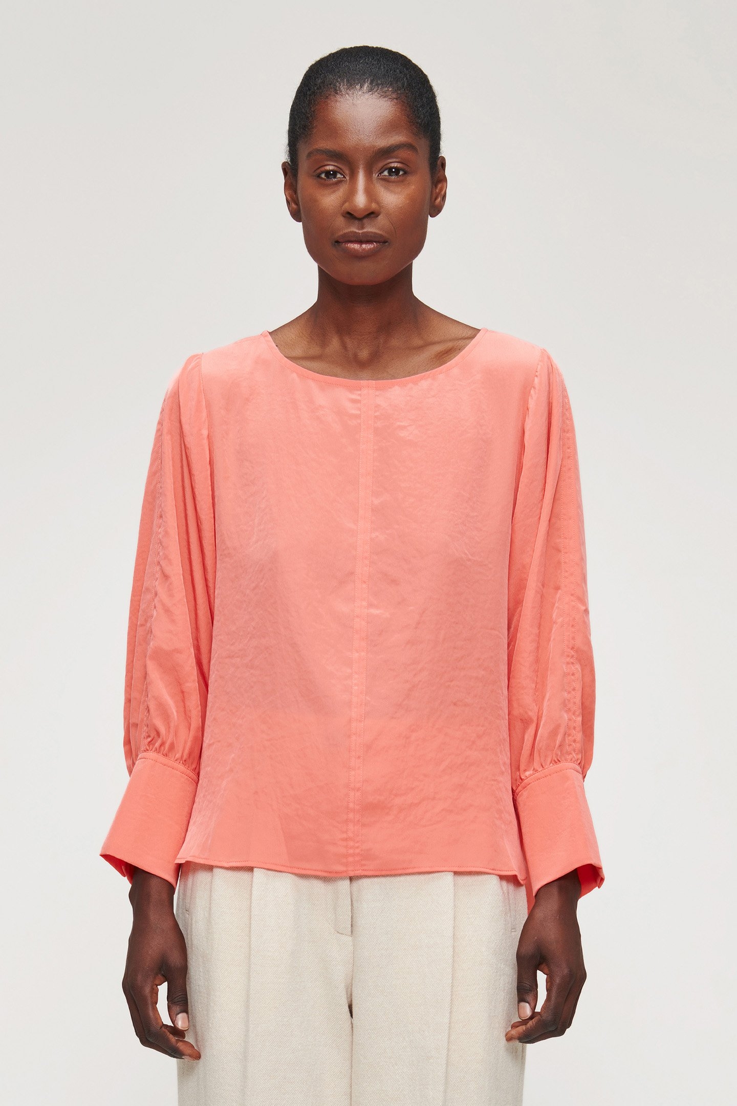 TECHNOSILK RELAXED TOP RADIANT CORAL 1