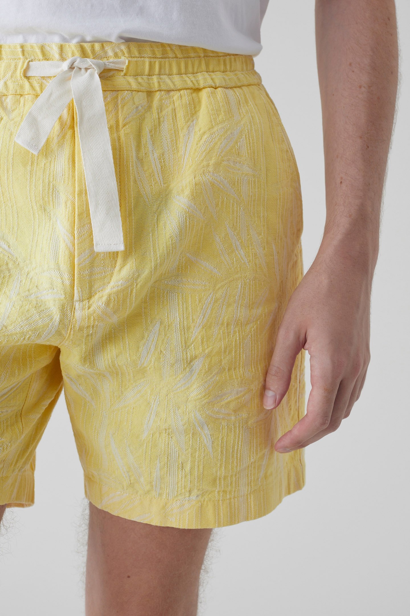 DRAWSTRING SHORTS SHORTS YELLOW ORCHID 6