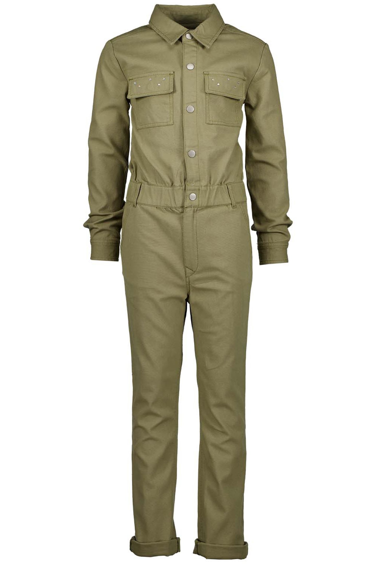 GIRL'S PAULA EF21 JUMPSUIT LIGHT ARMY GREEN 1