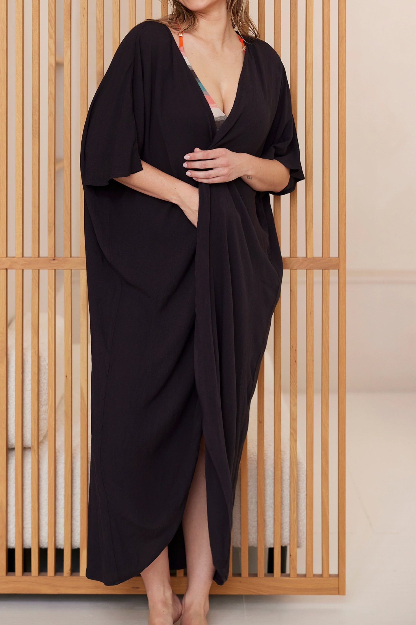 BW 1P TUNIC/CAFTAN VIENNA BIARRITZ BLACK 3