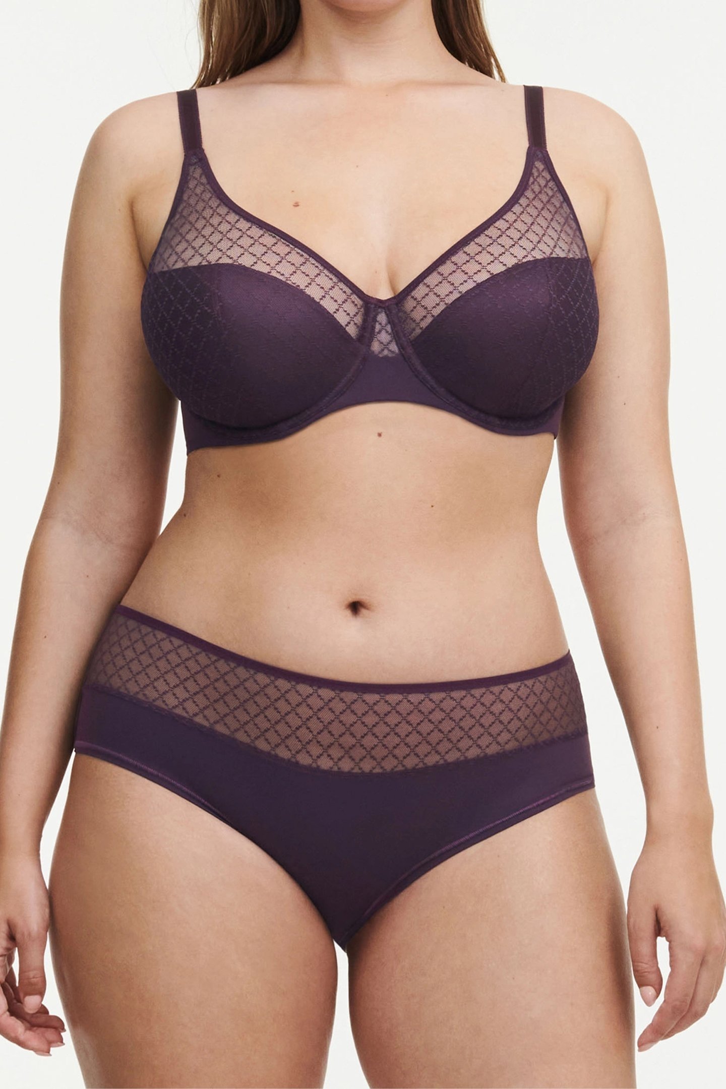 CO BRA UNDERW. COVERING MOLDED AUBERGINE 1