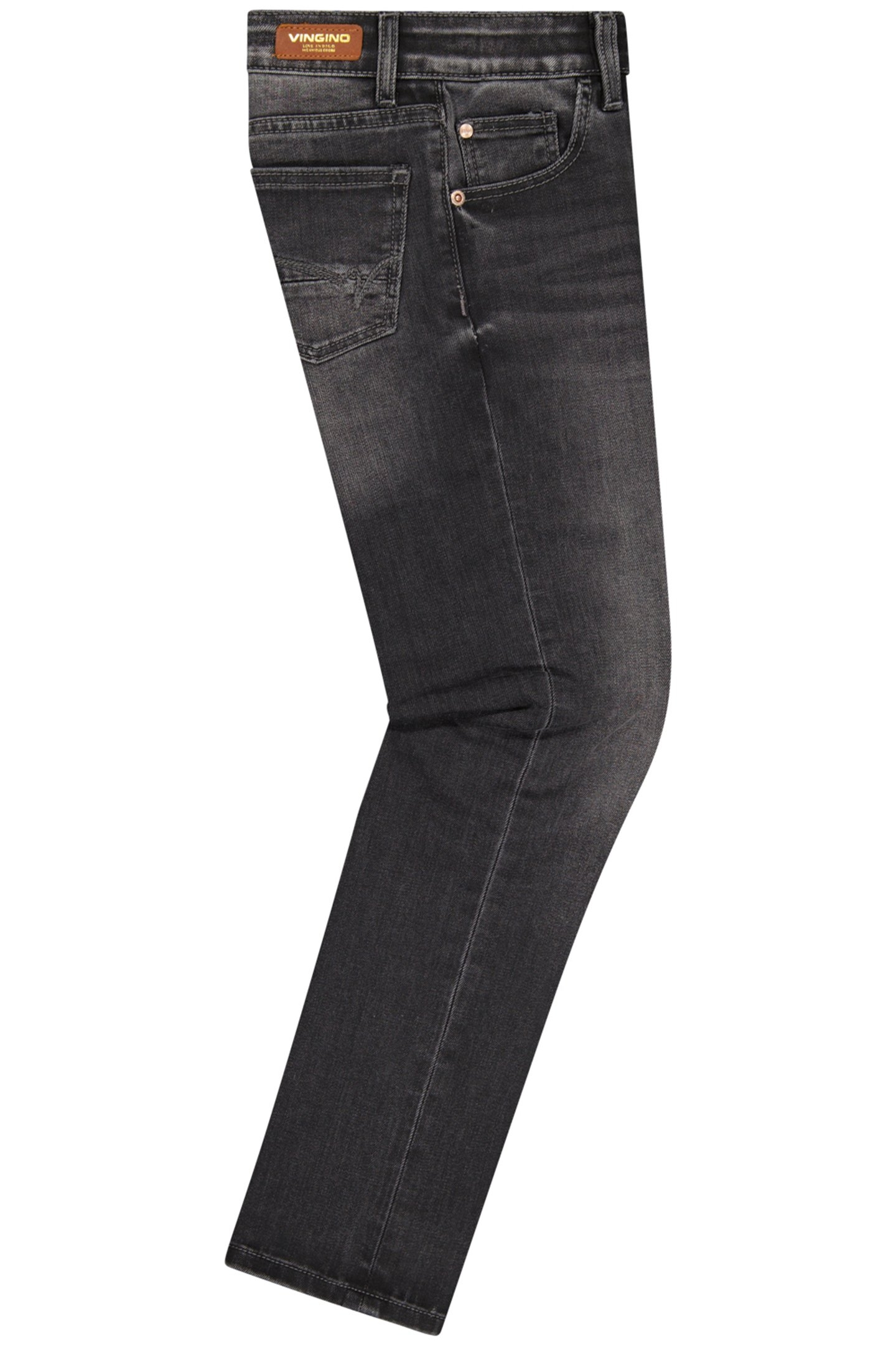 GIRL'S CELLY JEANS WASHED BLACK 3