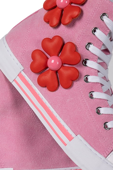 SNEAKERD.VULC25 CANVAS ROSA 4