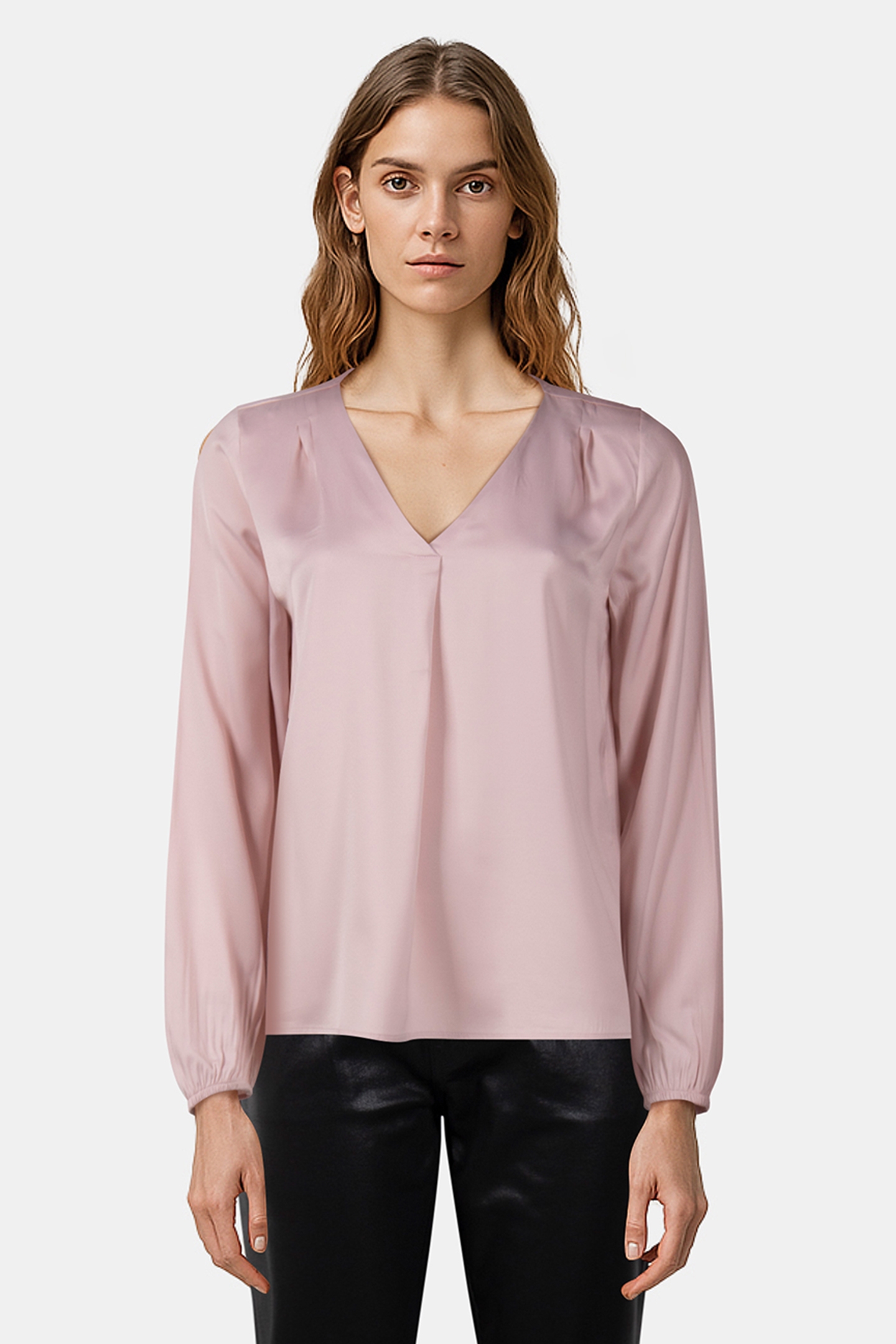 COMMA BLOUSES RED-DARK 1