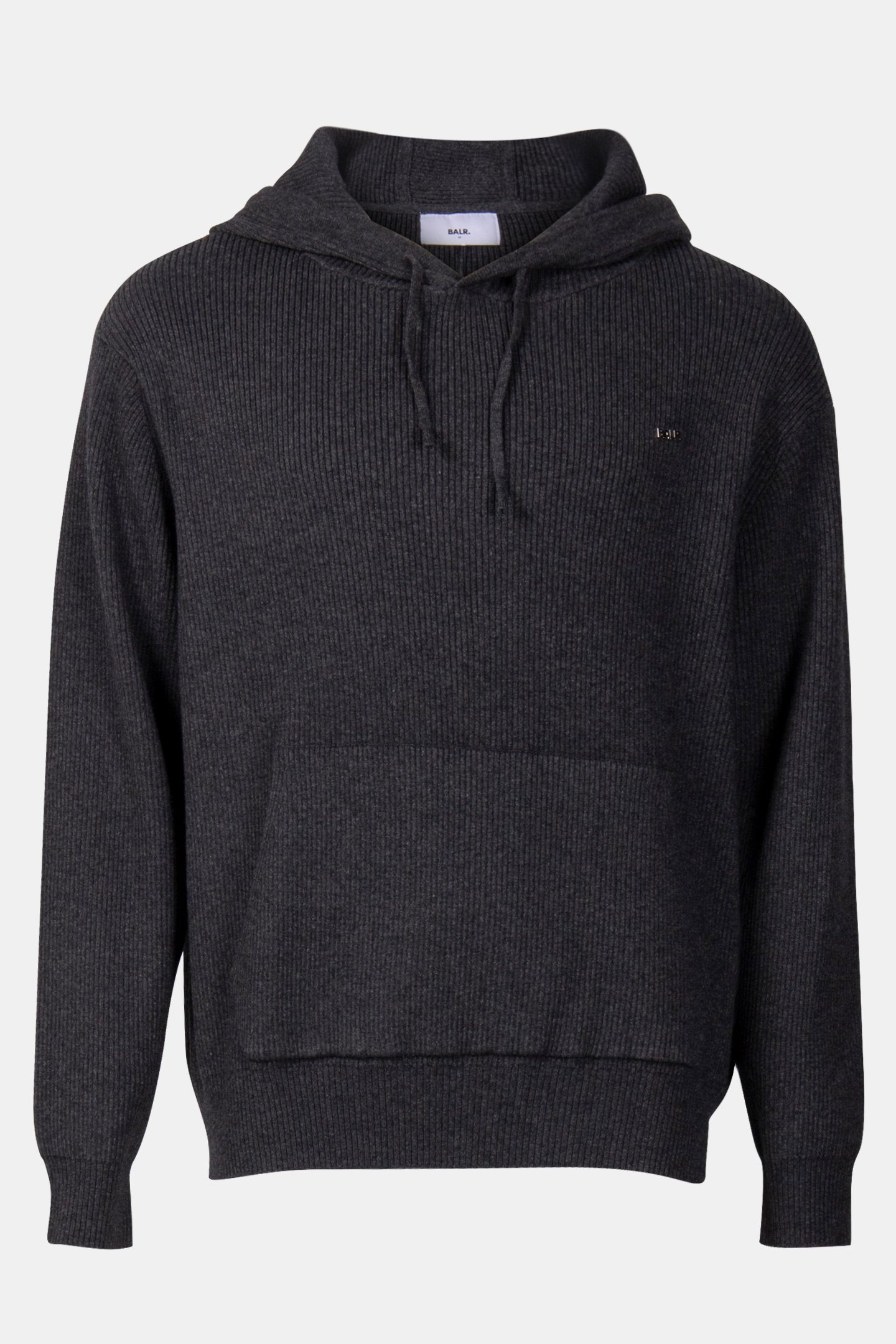 XI HEAVY KNIT HOODIE VOLCANIC GREY 3