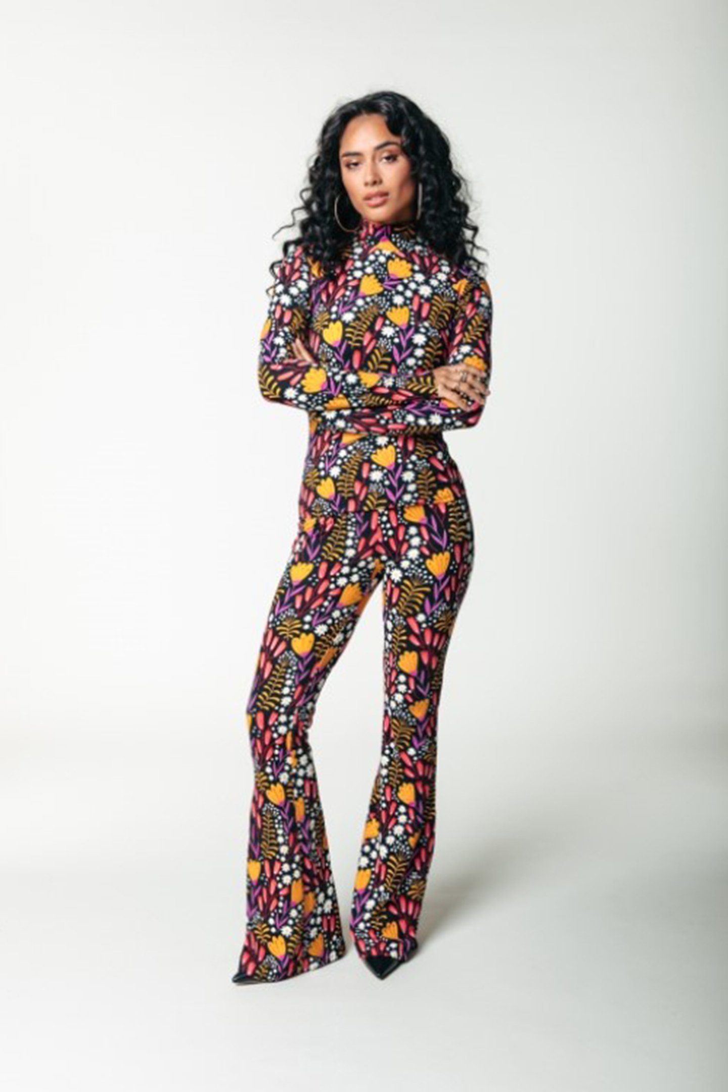 NEYO SPRING FLOWER PEACH TOP WEHKAMP MULTICOLOR 1