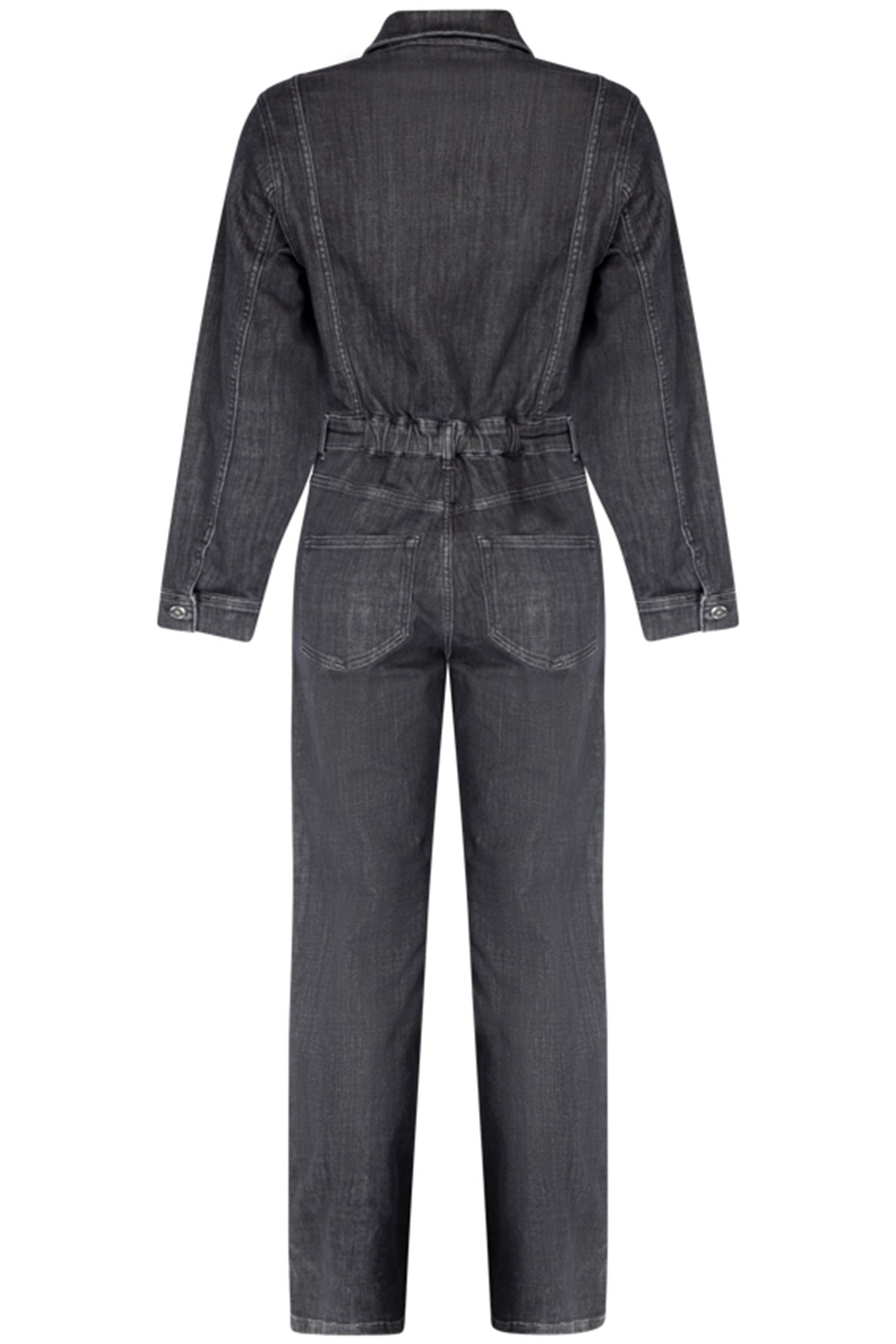LAUREN JUMPSUIT LONG SLEEVE DARK GREY 2