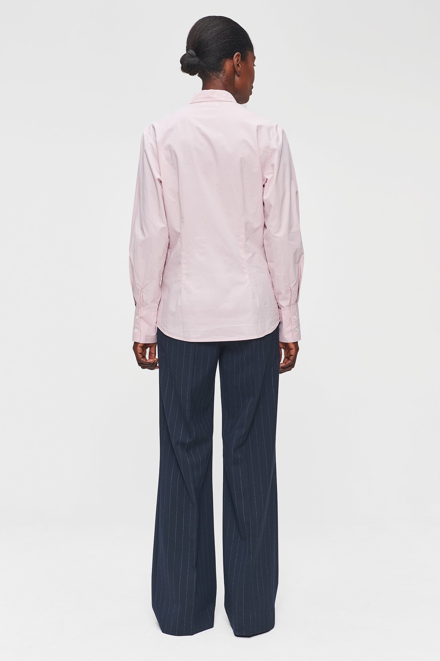 ORG COTTON FITTED SHIRT BLUSH 4