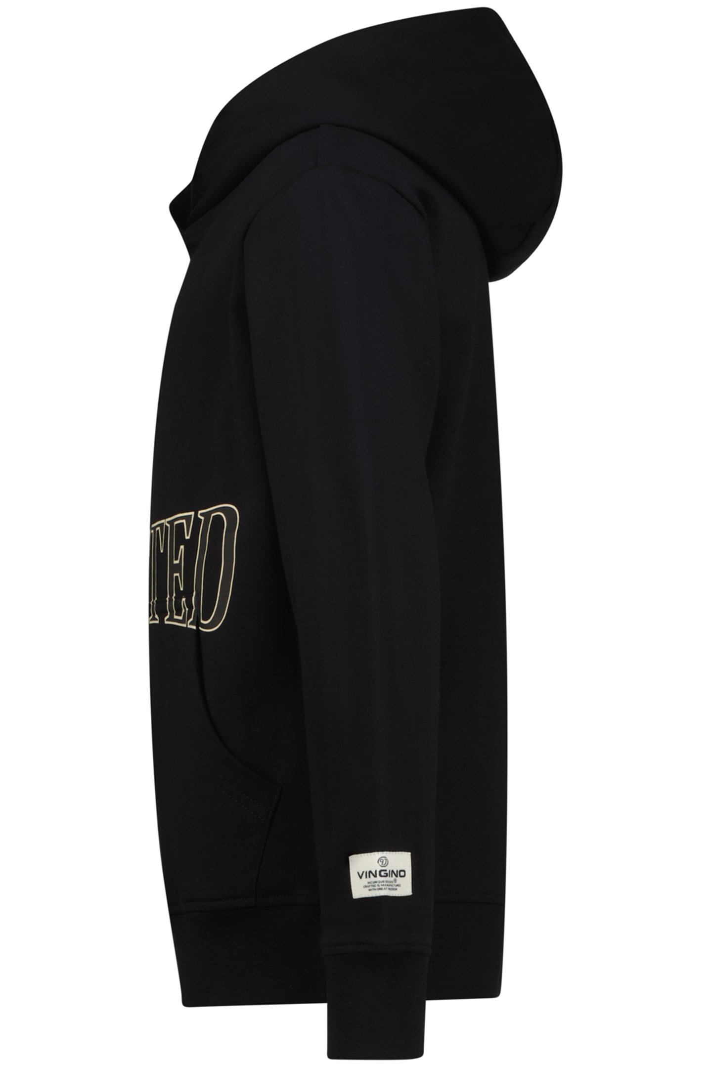 BOY'S NOKEY HOODY DEEP BLACK 3