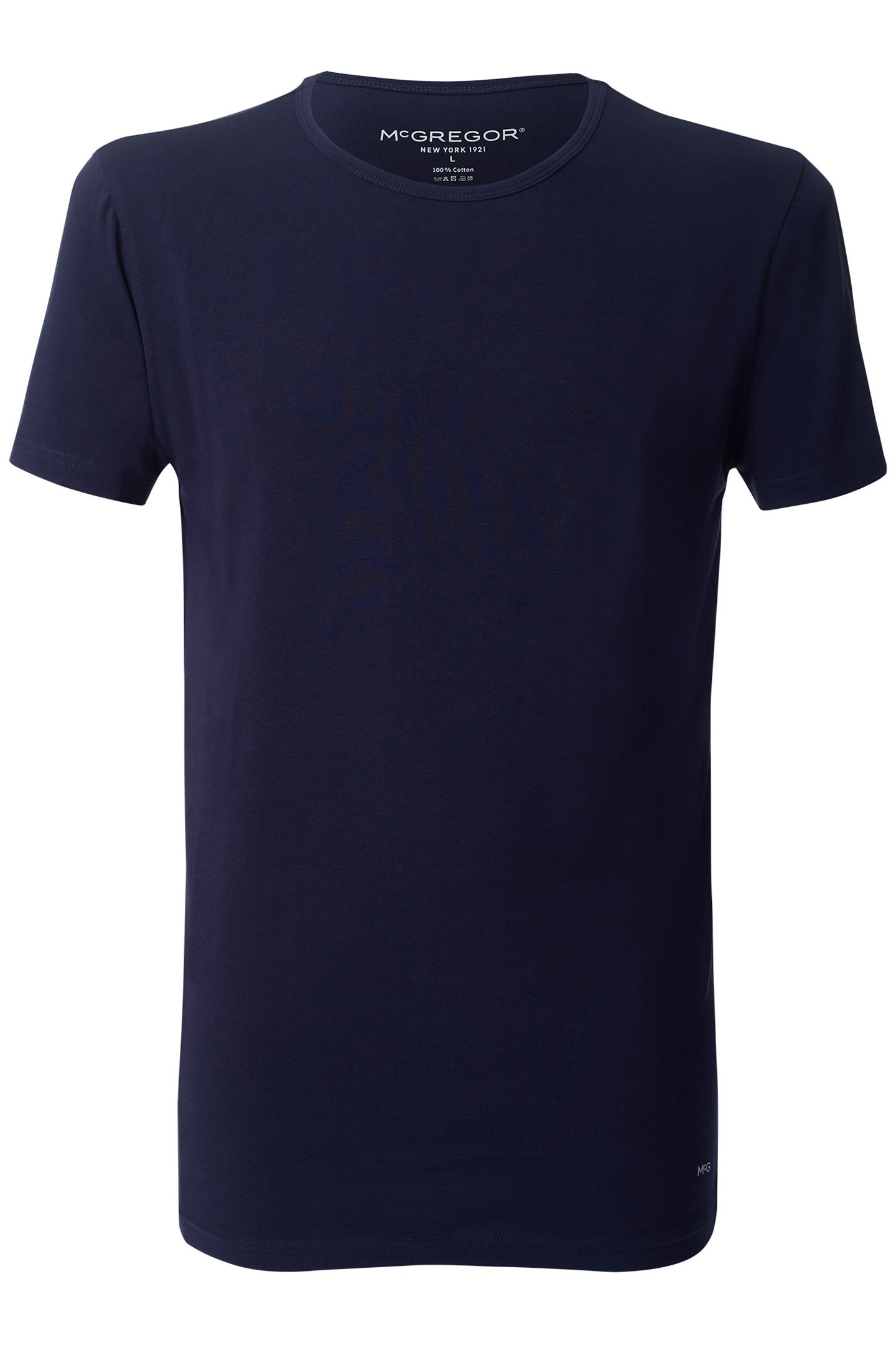 MCGREGOR - PREMIUM STRETCH T-SHIRT - O-NECK - 4-PACK NAVY 3