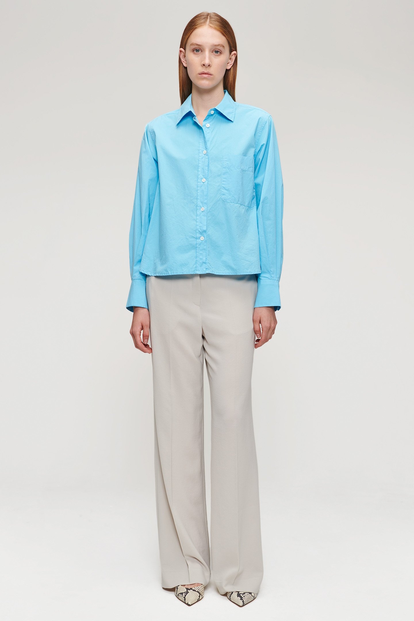 ORG COTTON BOXY SHIRT SKY BLUE 3