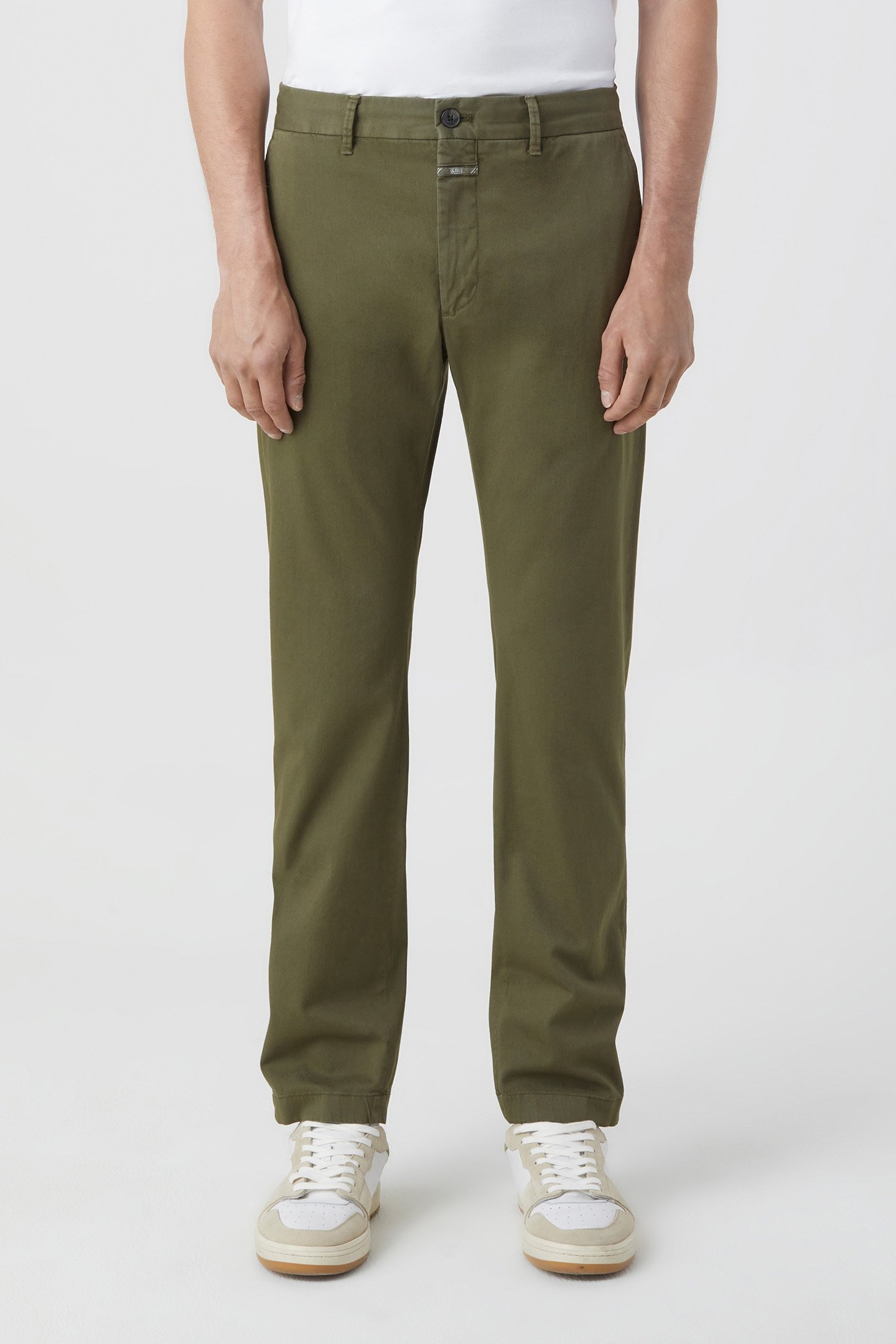 CLIFTON SLIM PANTS CHARD GREEN 1