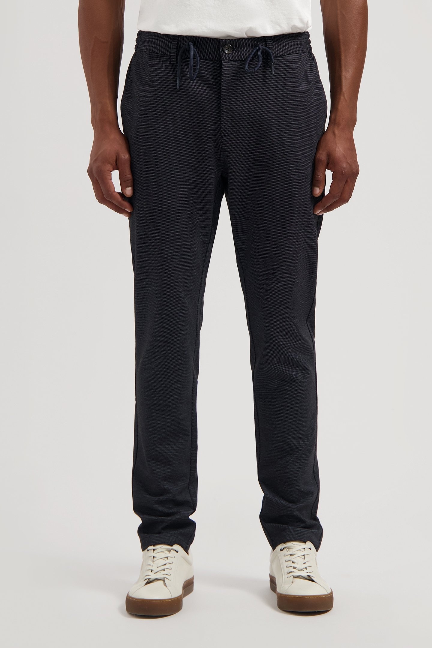 DS_CASTER PRINTED SWEAT DK. NAVY 1