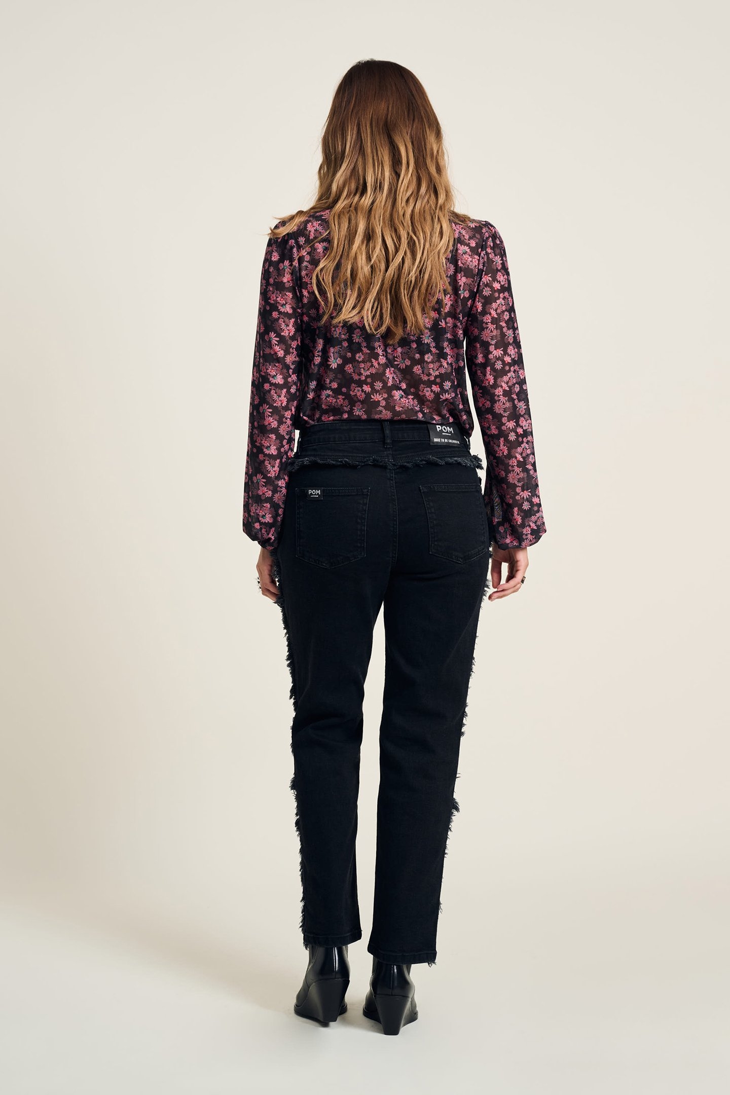 JEANS - TAPERED WASHED BLACK 2