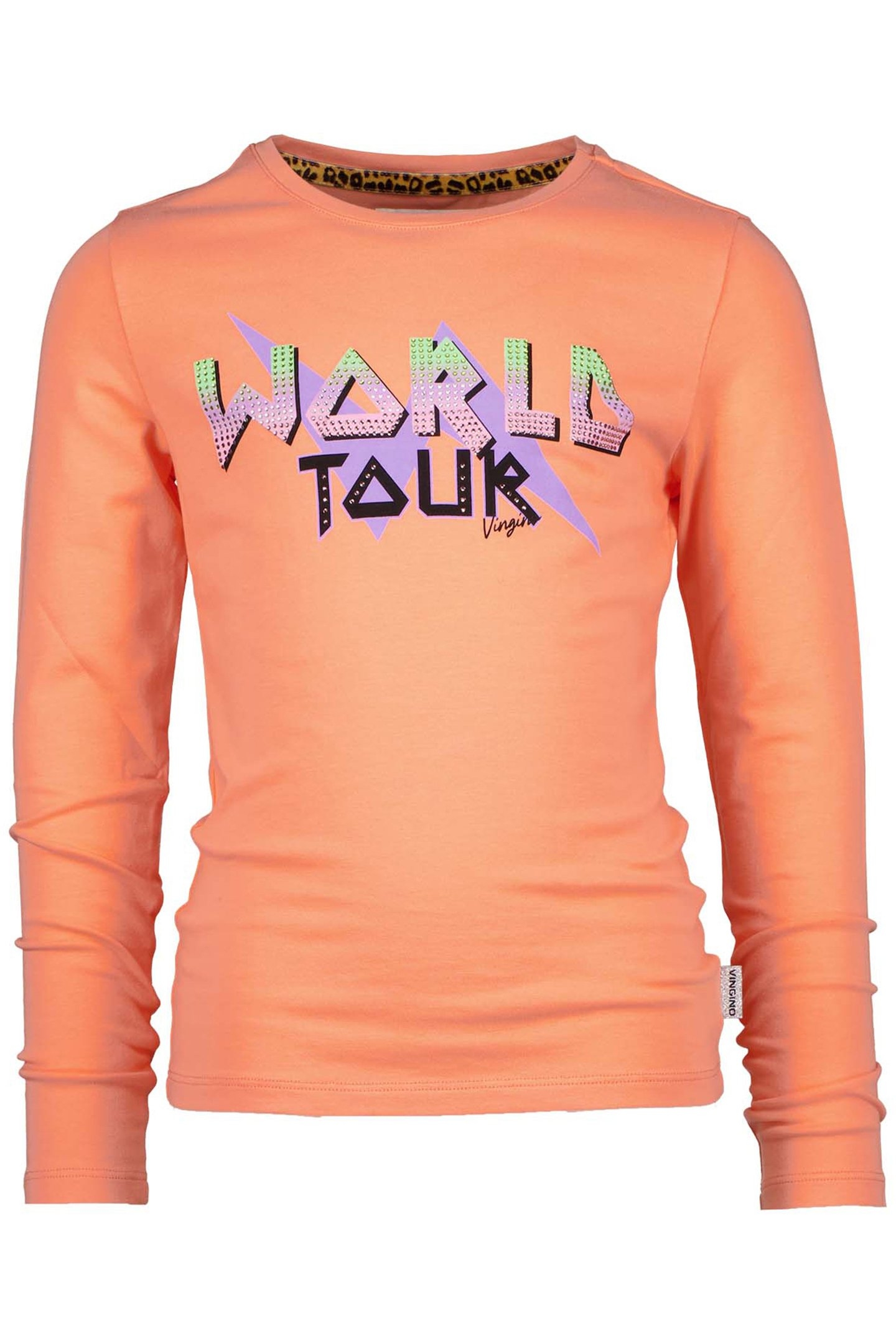 GIRL'S JOLANDE T-SHIRT PEACH GLOW 1