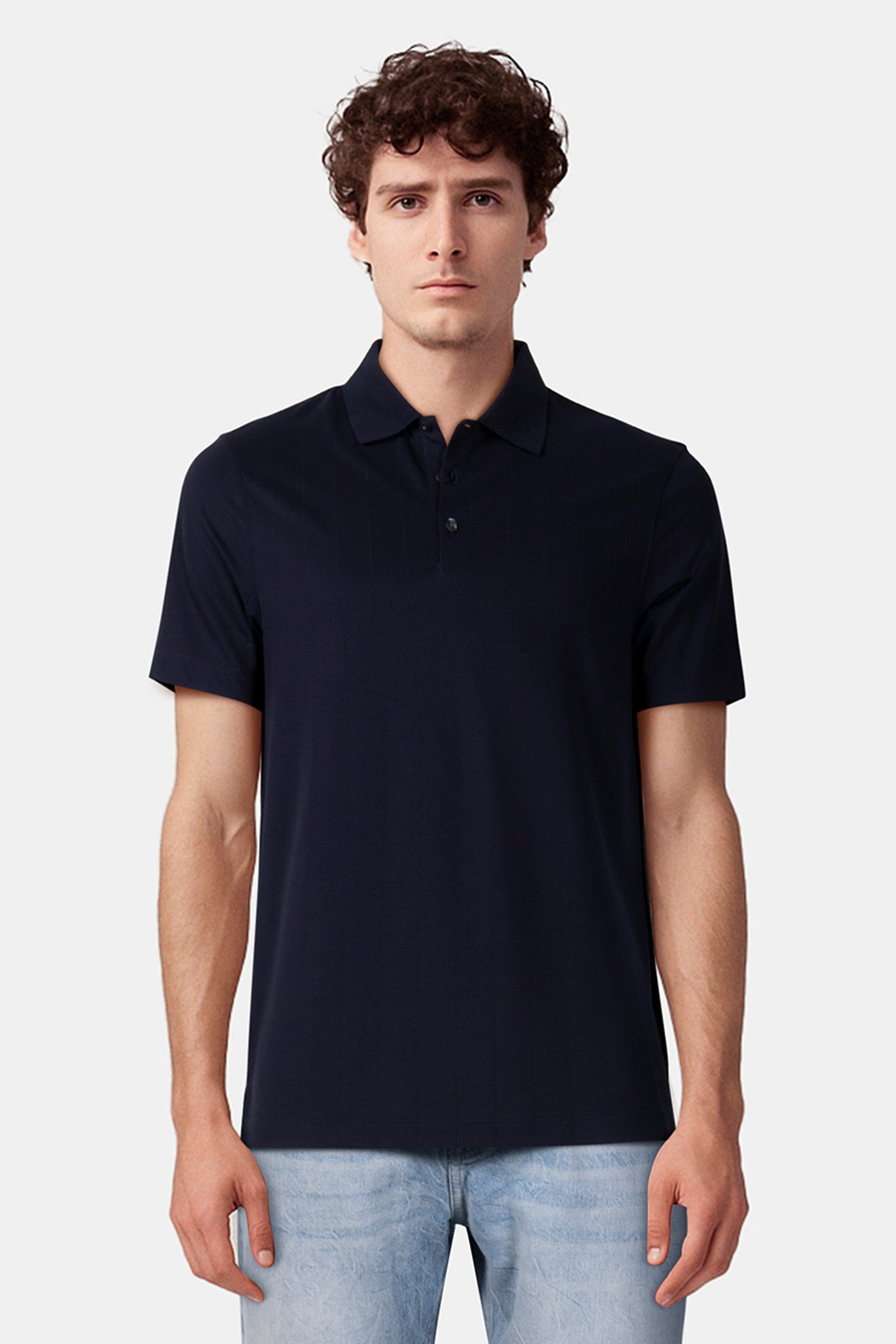 SS STRIPE STRECH JAC DARK SAPPHIRE 1