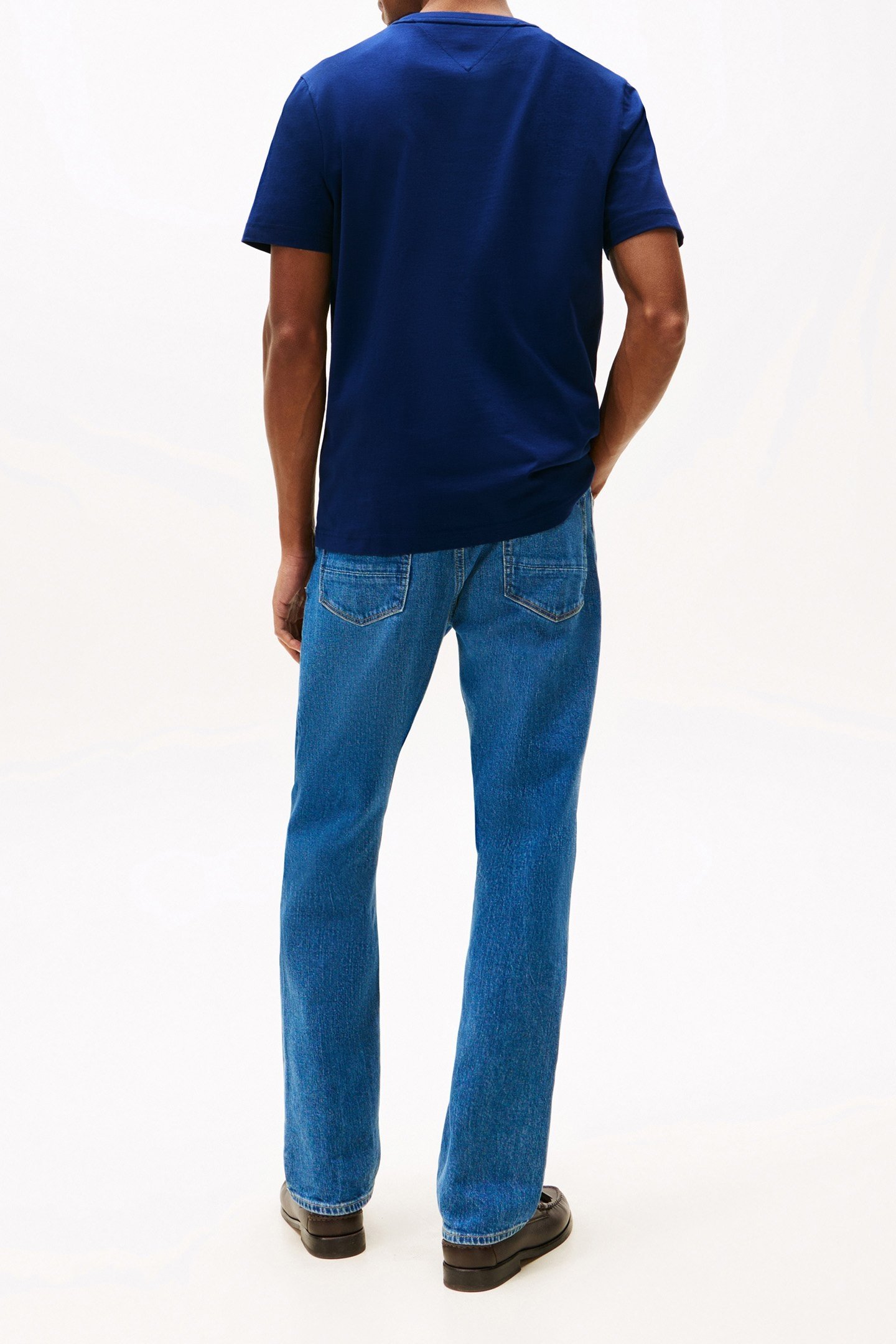 HILFIGER FLOCK TEE PREPPY NAVY 3