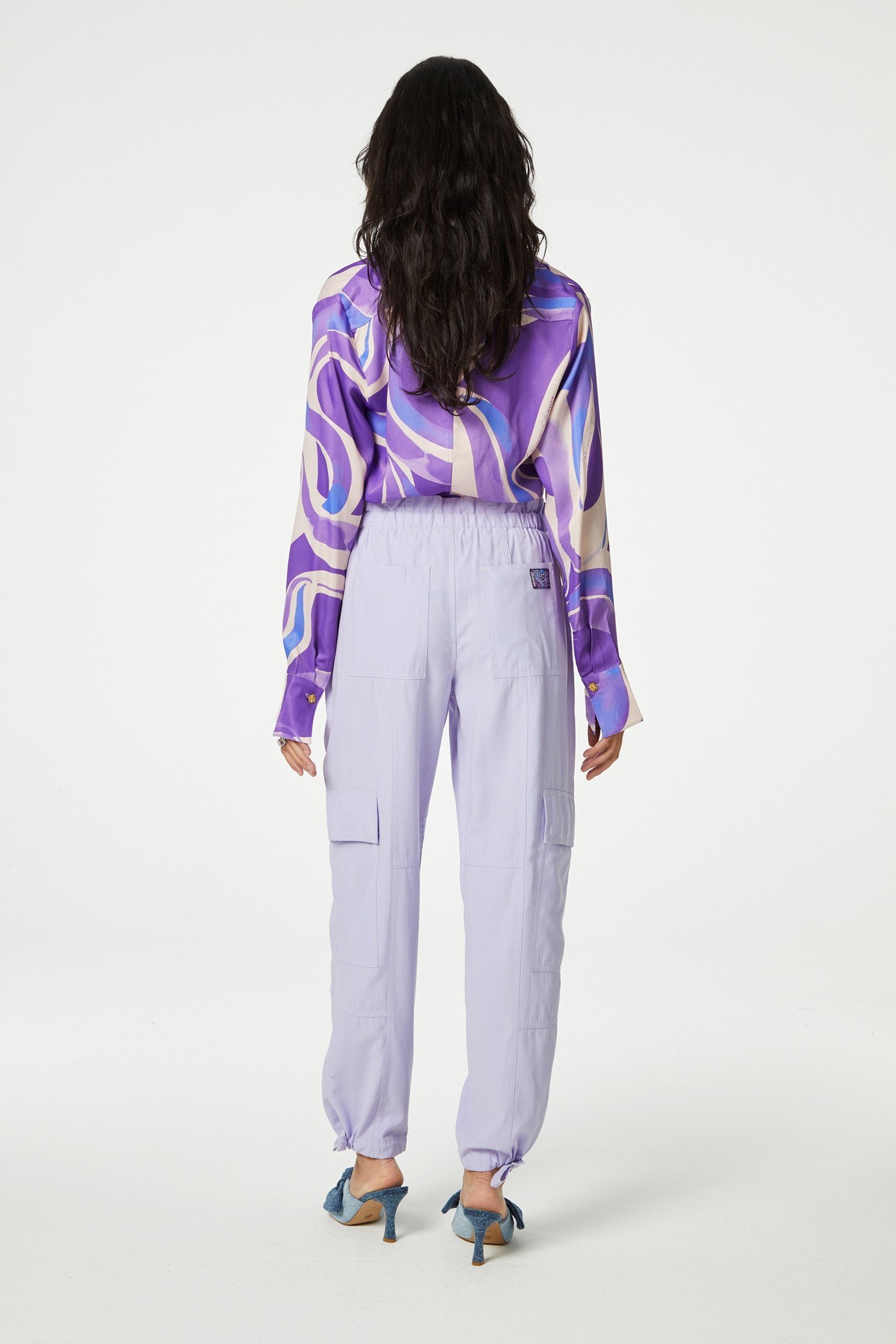 JENNIFER TROUSERS FADED LILA 2