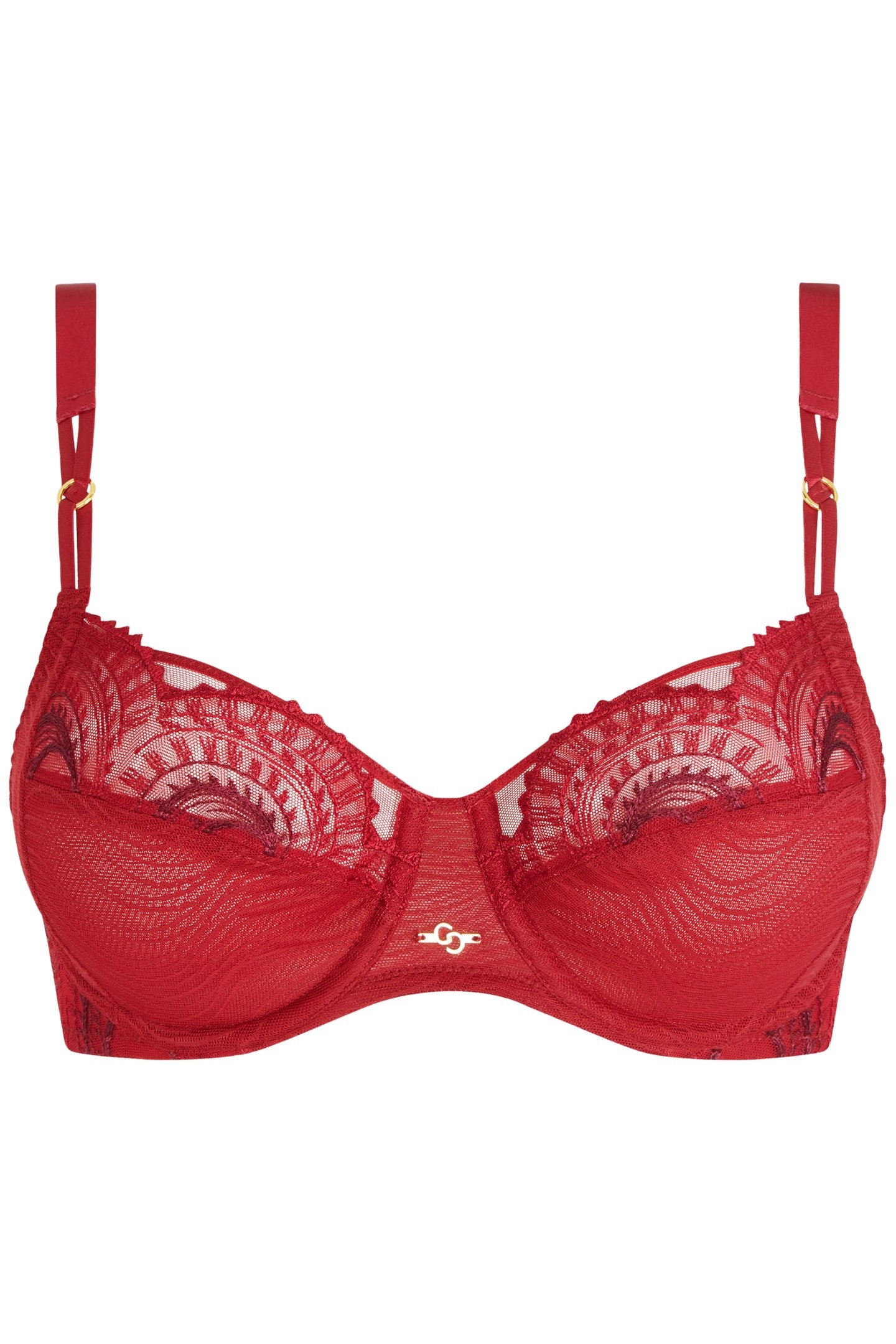CO BRA UNDERW. VERY COVERING PASSION RED/AUBERGINE 3