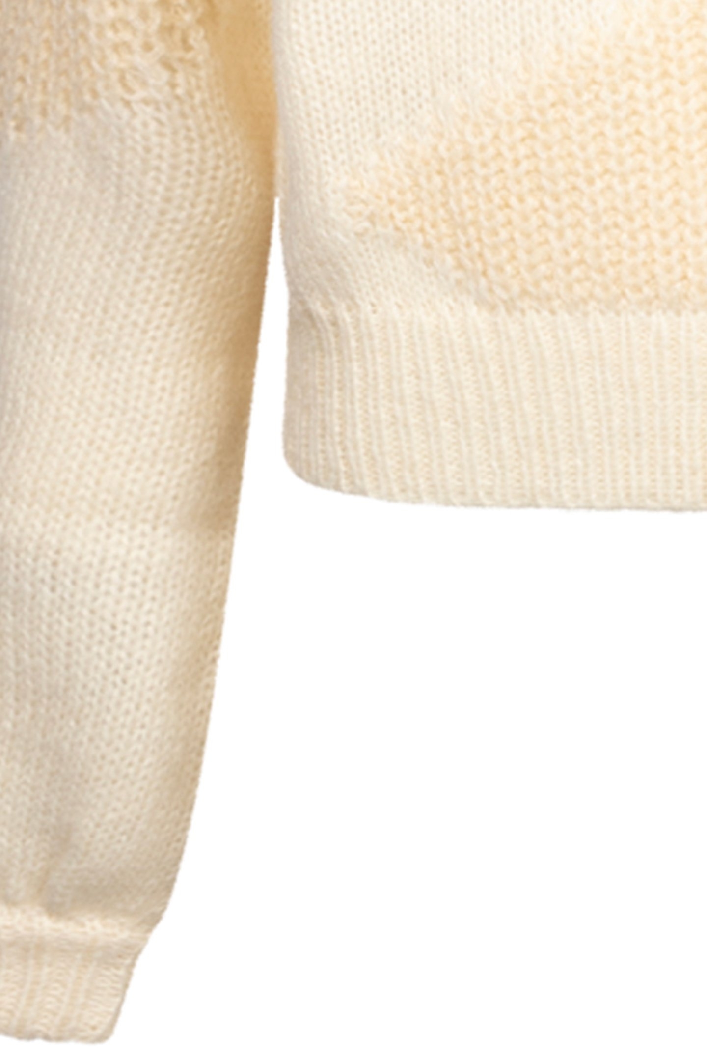 CASSY KNITTED PULL LONG SLEEVE EGG WHITE 6