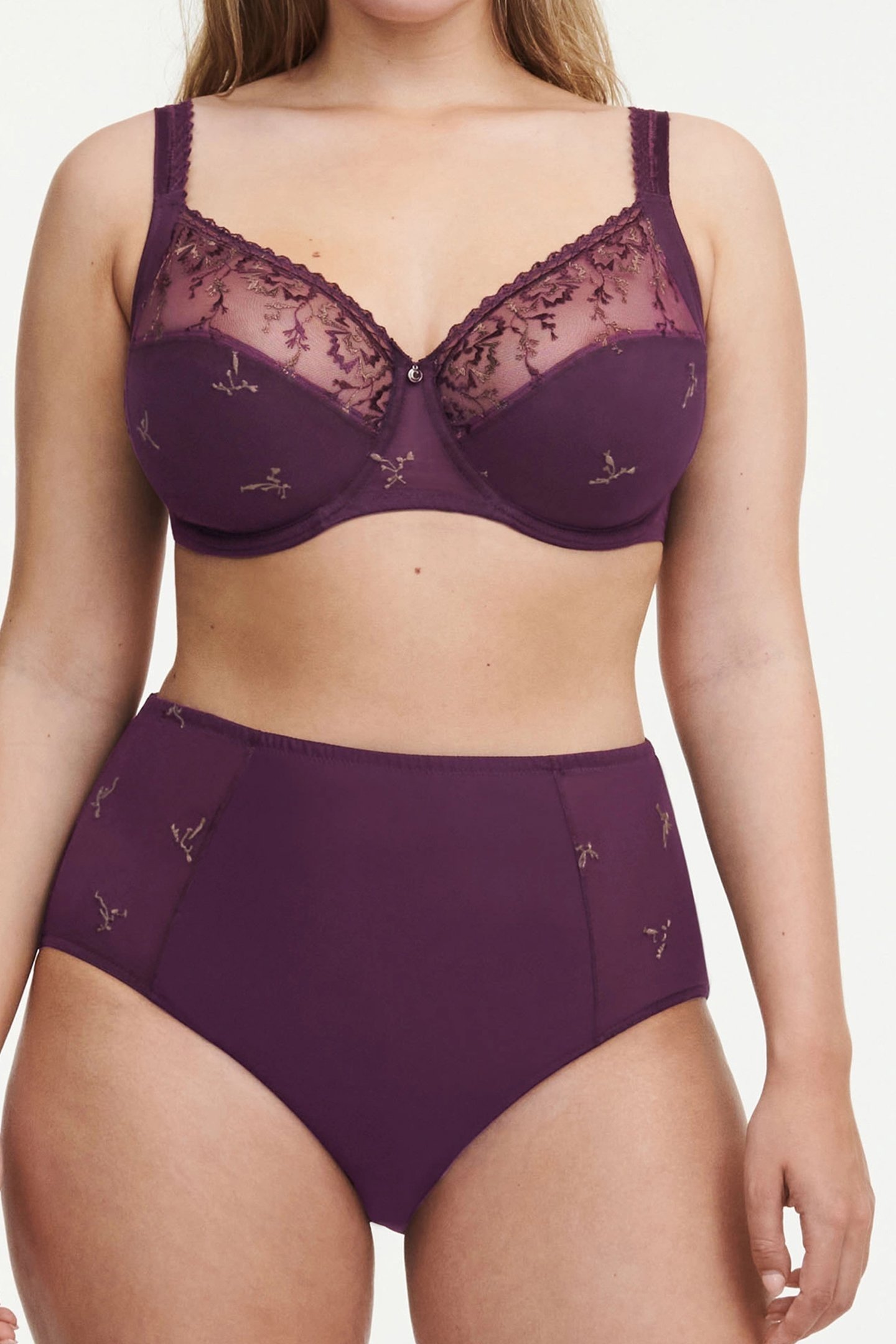 CO BRA UNDERW. VERY COVERING AUBERGINE SHADES 1