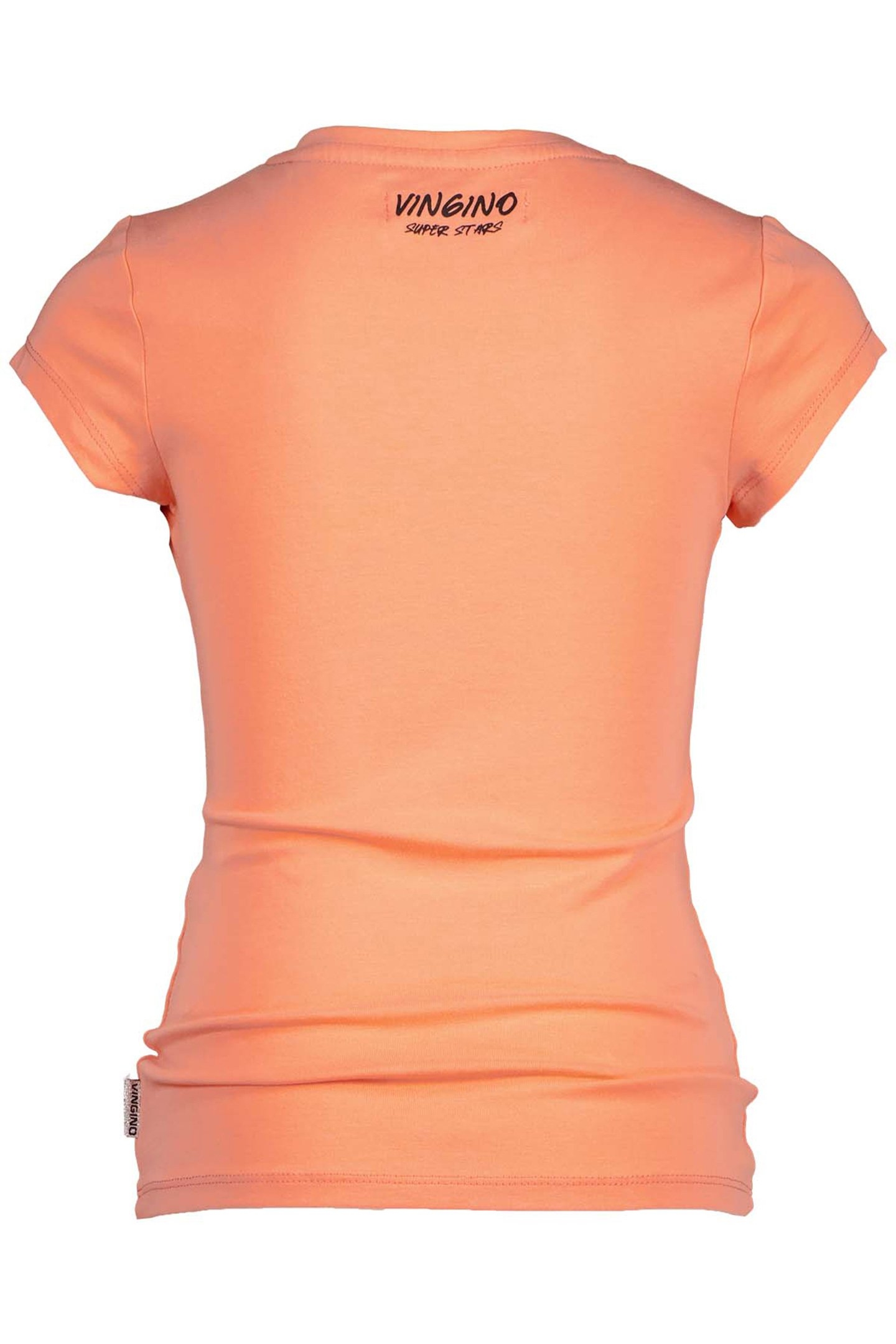 GIRL'S HARIET T-SHIRT PEACH GLOW 2