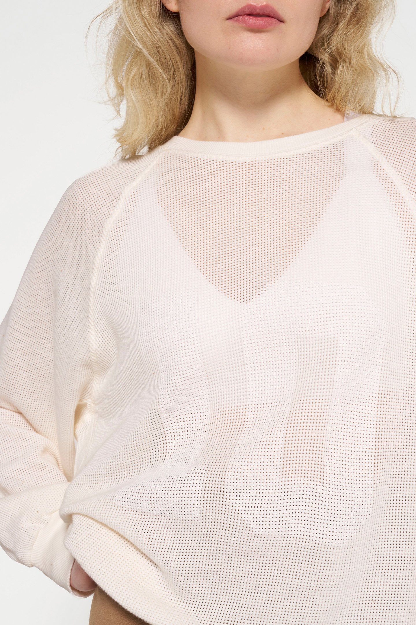 TUNIC MESH ECRU 6