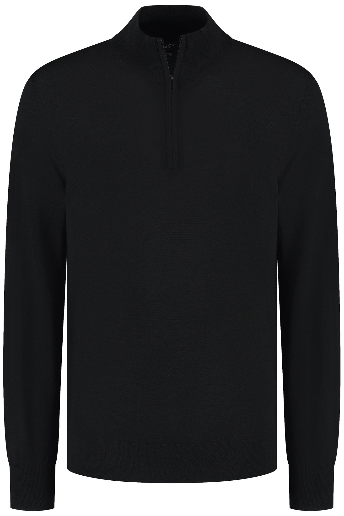 ZIP UP 100% MERINO BASALT BLACK 2