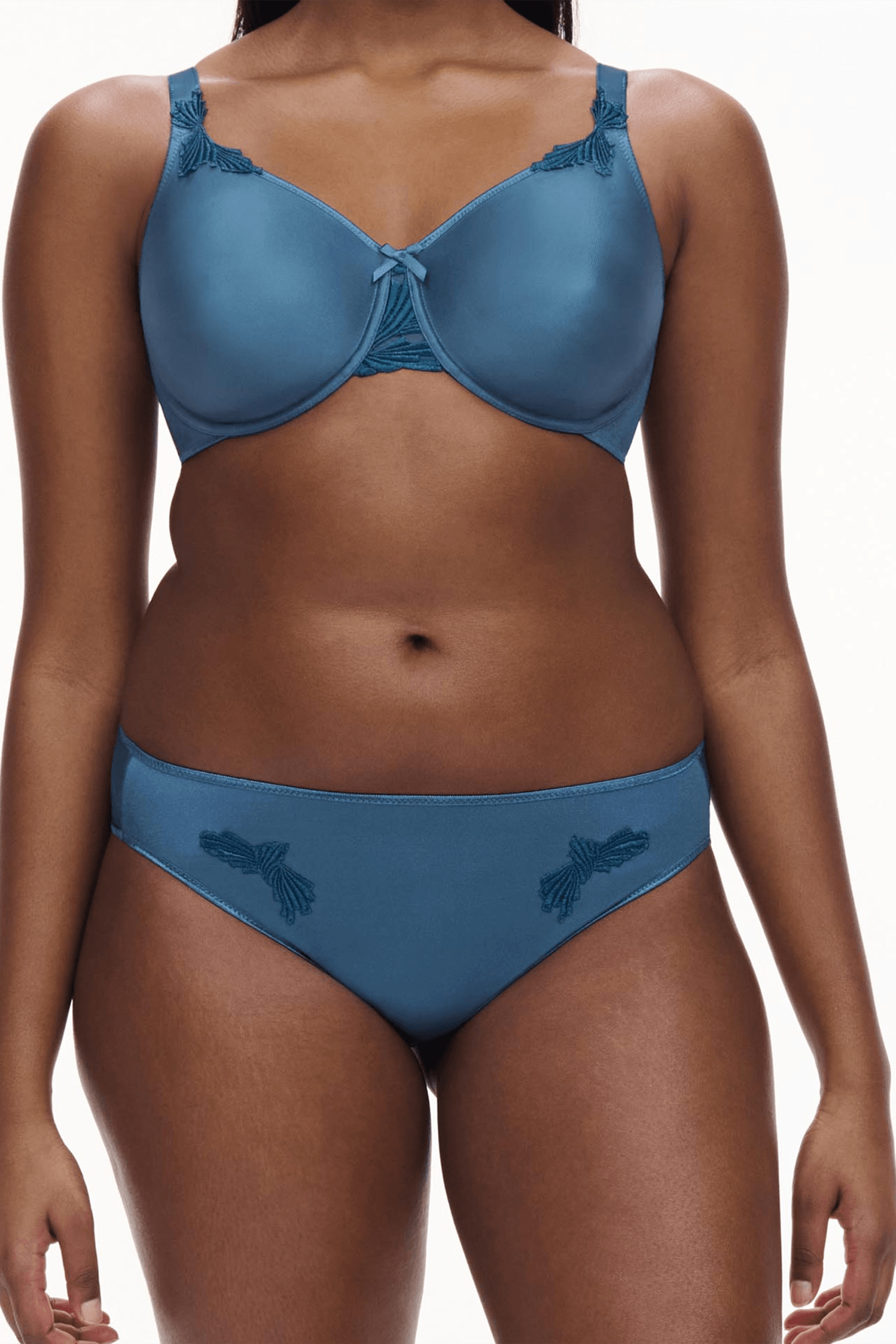 CO BRA UNDERW. COVERING MOLDED JEANS BLUE 1