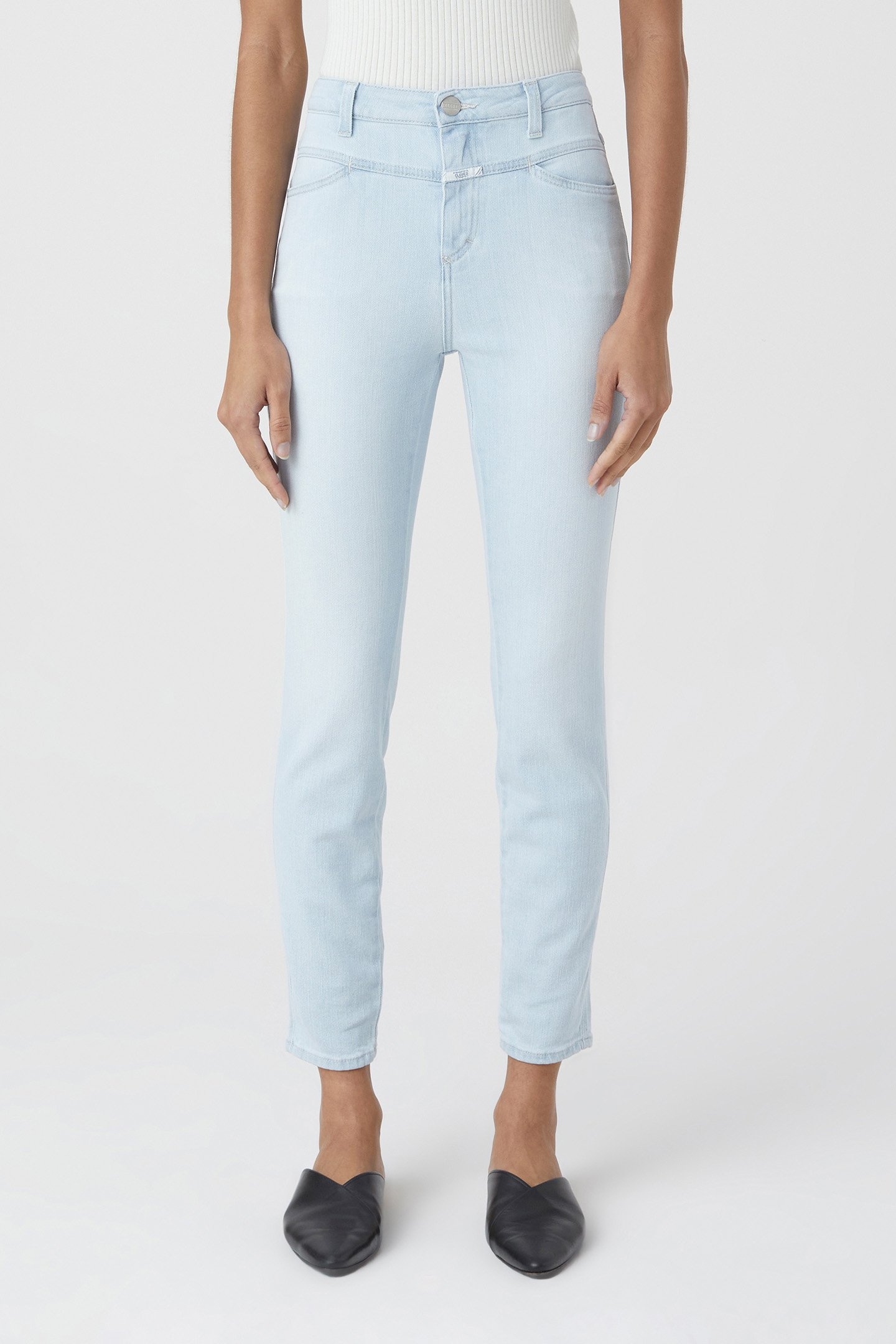 SKINNY PUSHER JEANS LIGHT BLUE 1