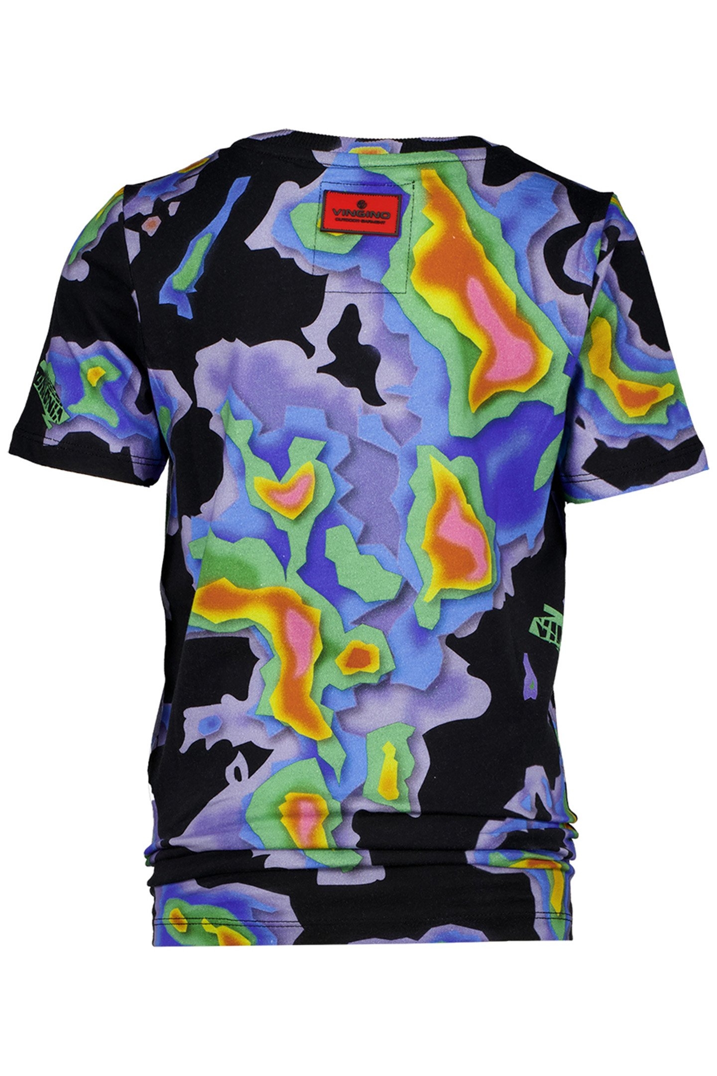 BOY'S HEAT T-SHIRT MULTICOLOR BLACK 2