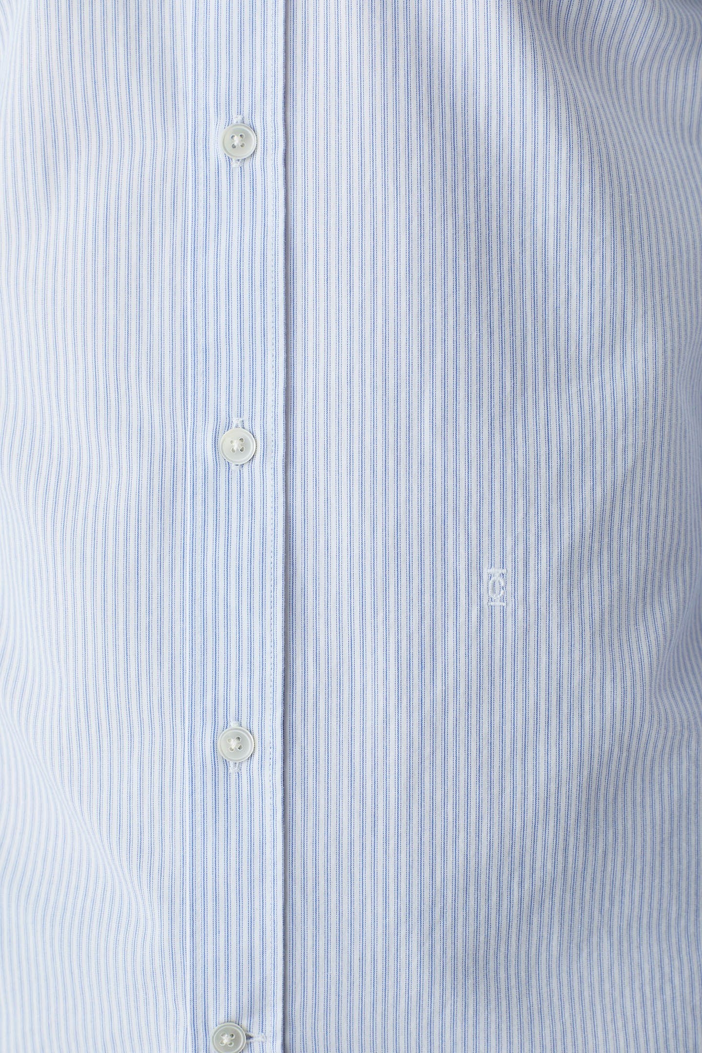 COLLARLESS SHIRT SHIRTS & BLOUSES OCEAN BLUE 7