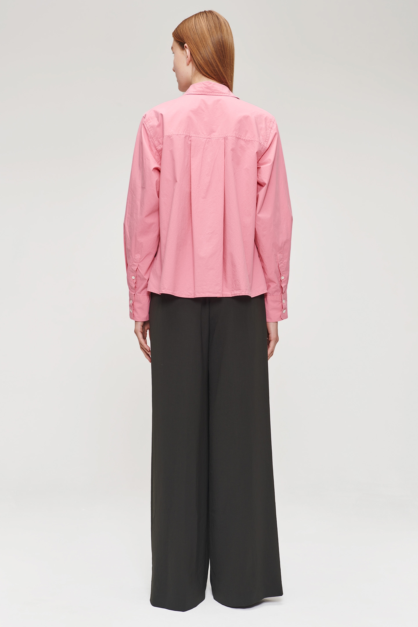 ORG COTTON BOXY SHIRT PINK 4