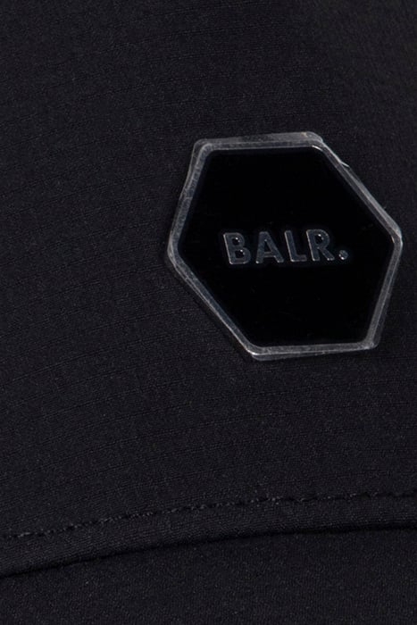 UNISEX HEXLINE BADGE CLASSIC CAP JET BLACK 3