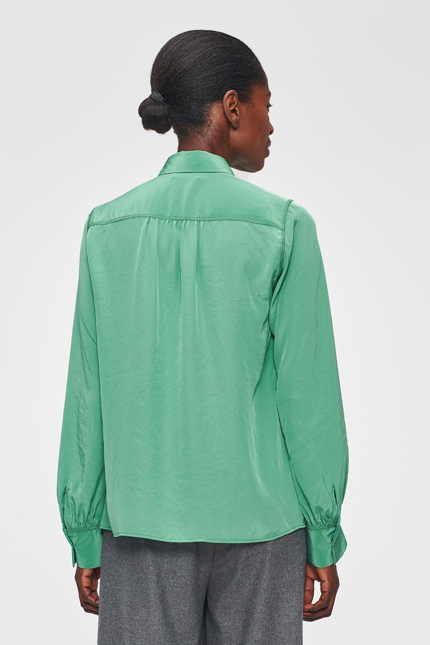 TECHNOSILK BLOUSE JADE 2