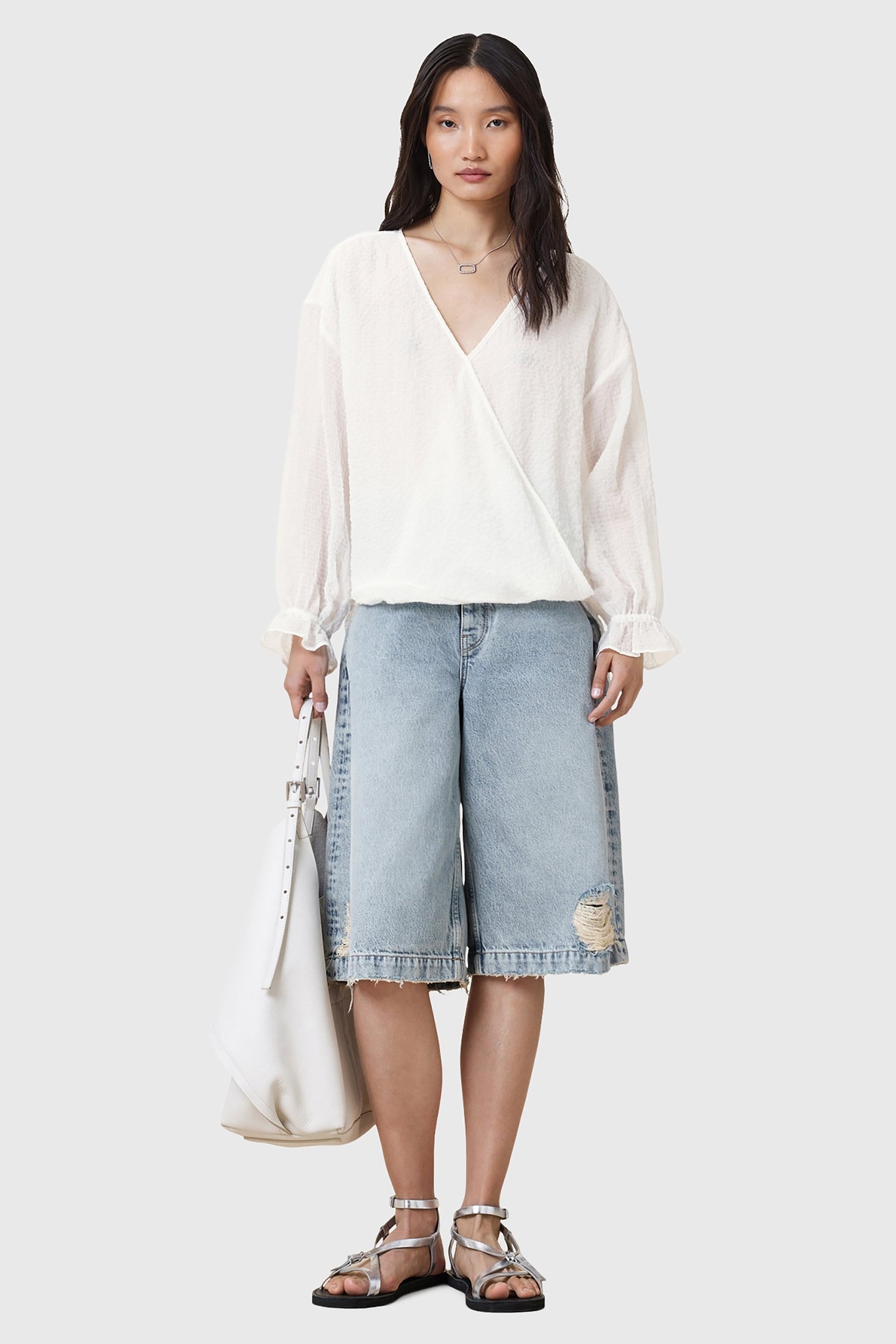 PENNY TOP CHALK WHITE 5