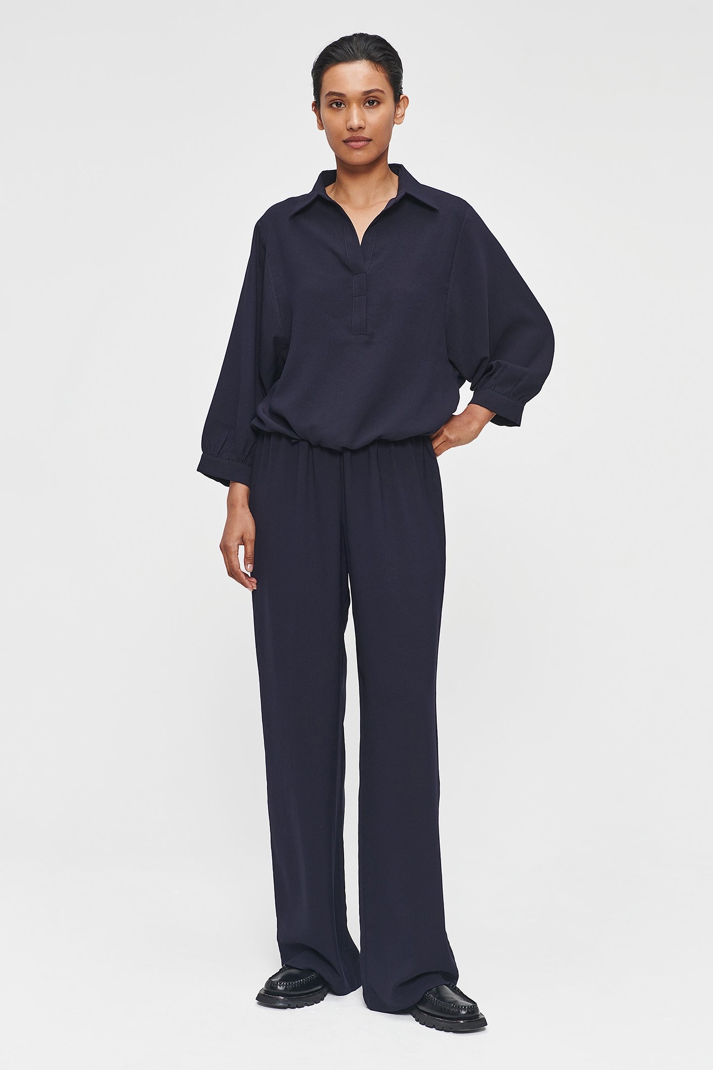 FLUID POLO TOP INK BLUE 2