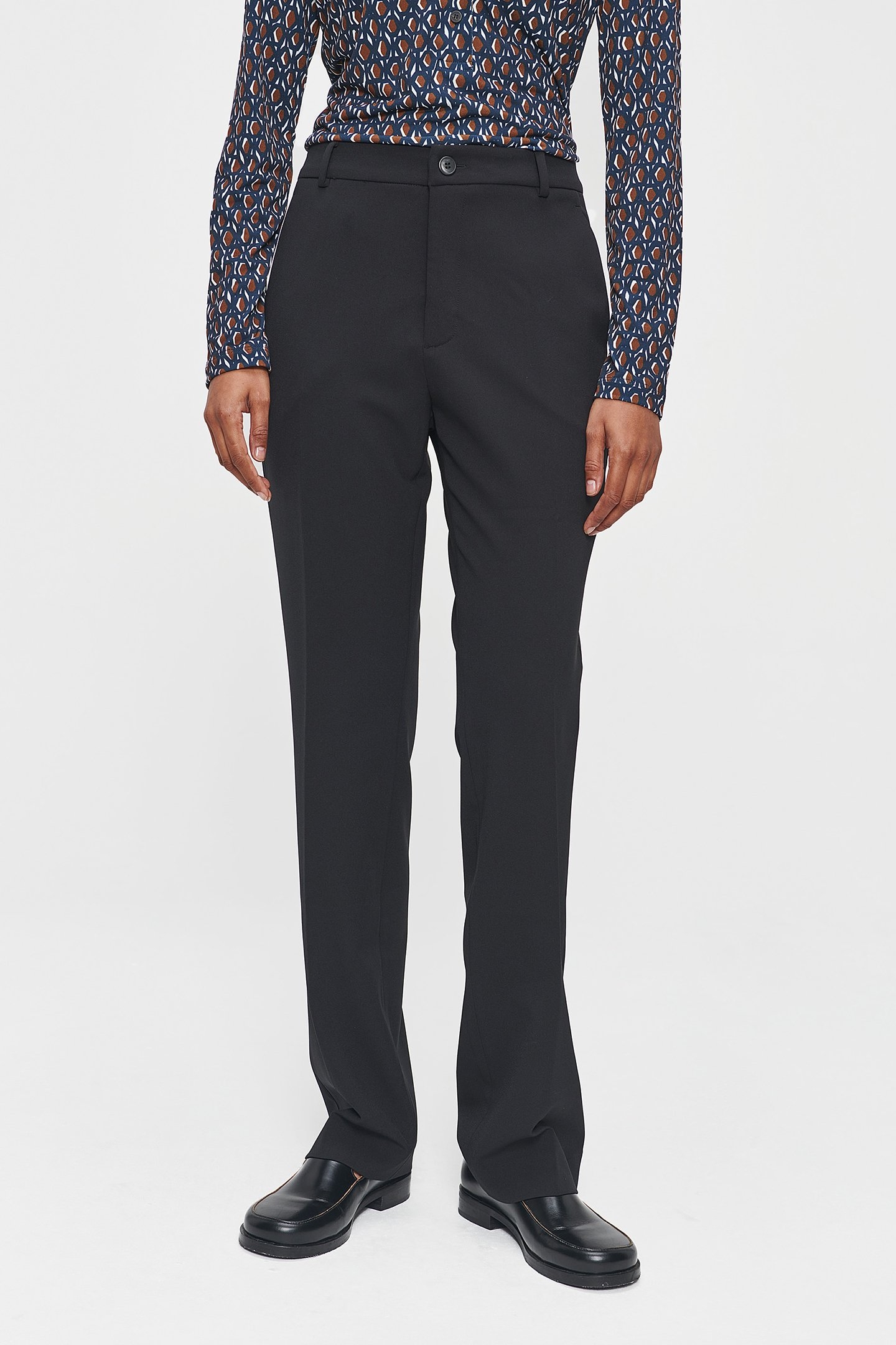 REC POLY CLASSIC PANTS BLACK 1