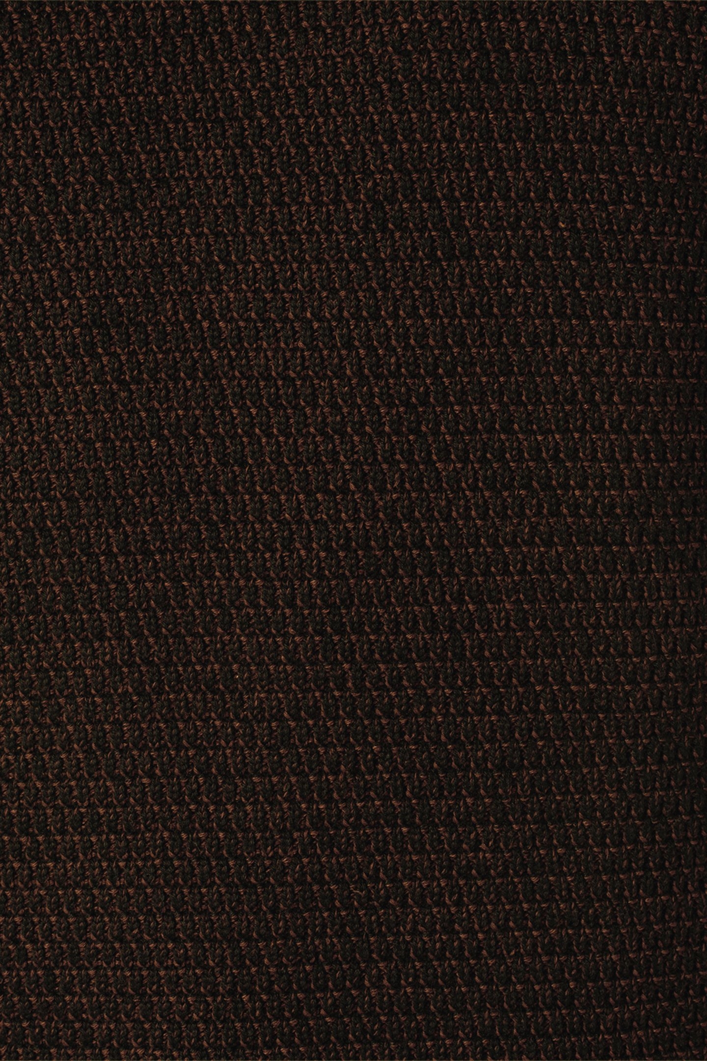 PULLOVER HALF ZIPPER 2 COLOURED MELANGE BROWN 7