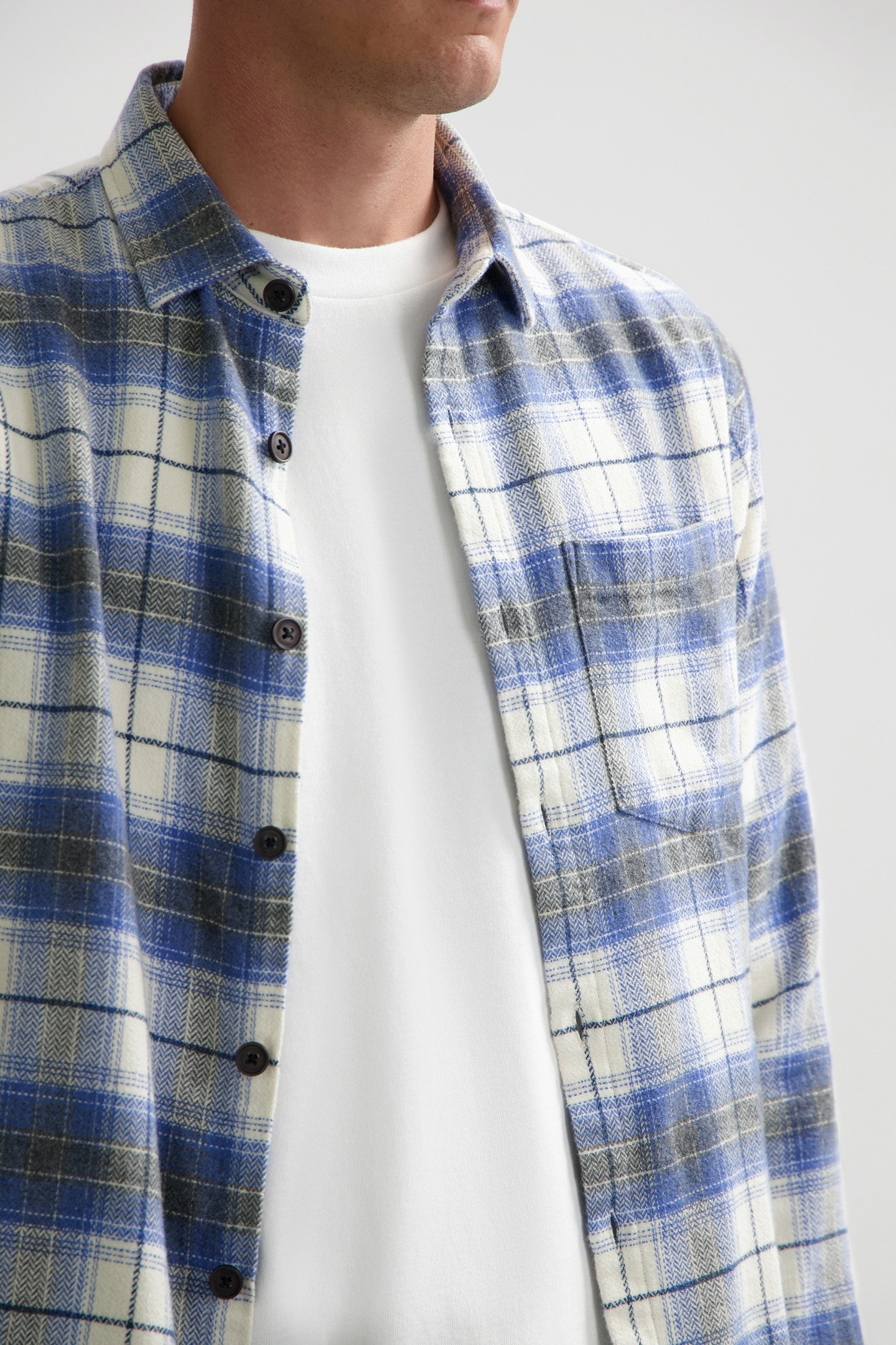 DS_STEIN FLANNEL SHIRT SILVER BIRCH 5