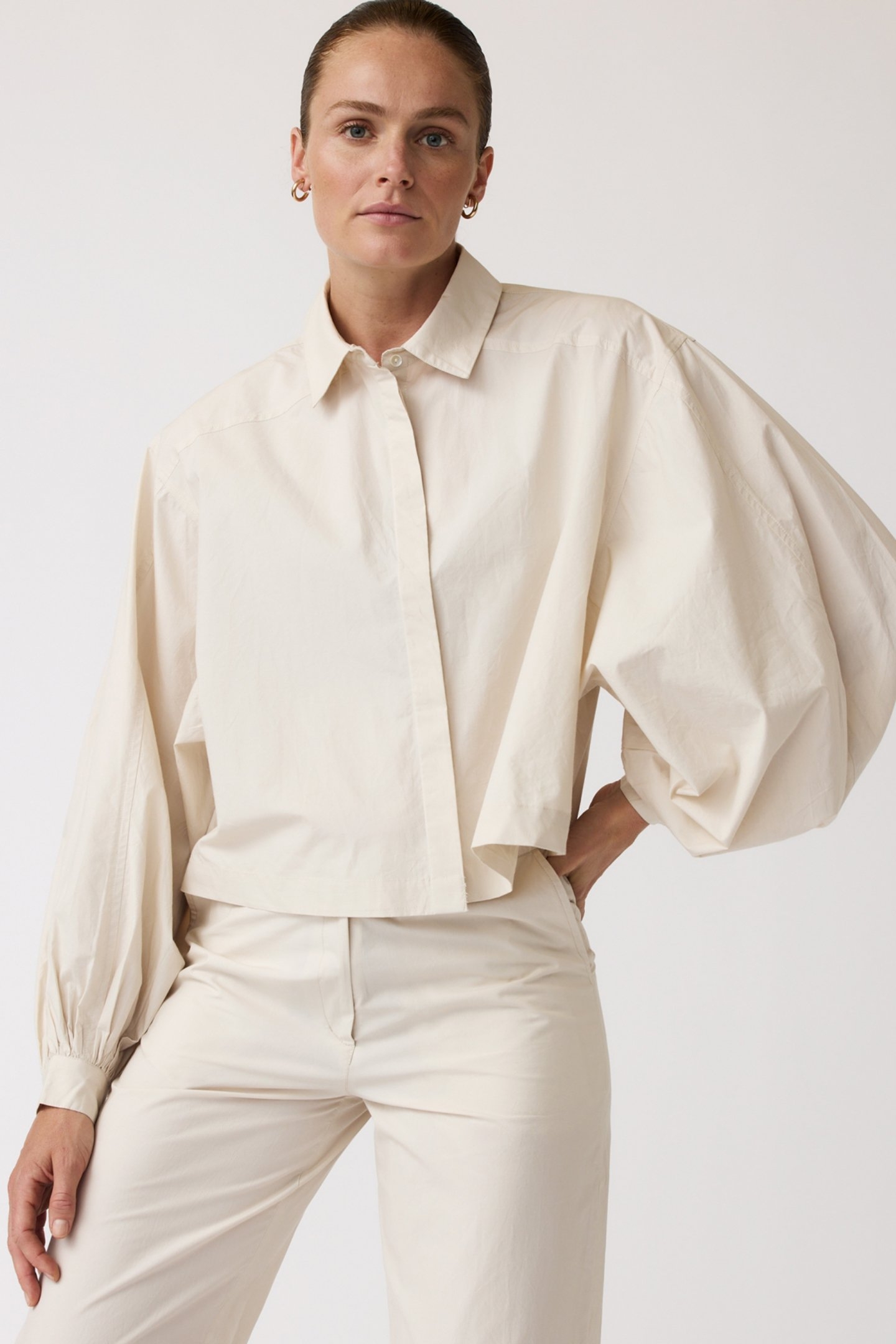 DAISY SHIRT OATMEAL 3