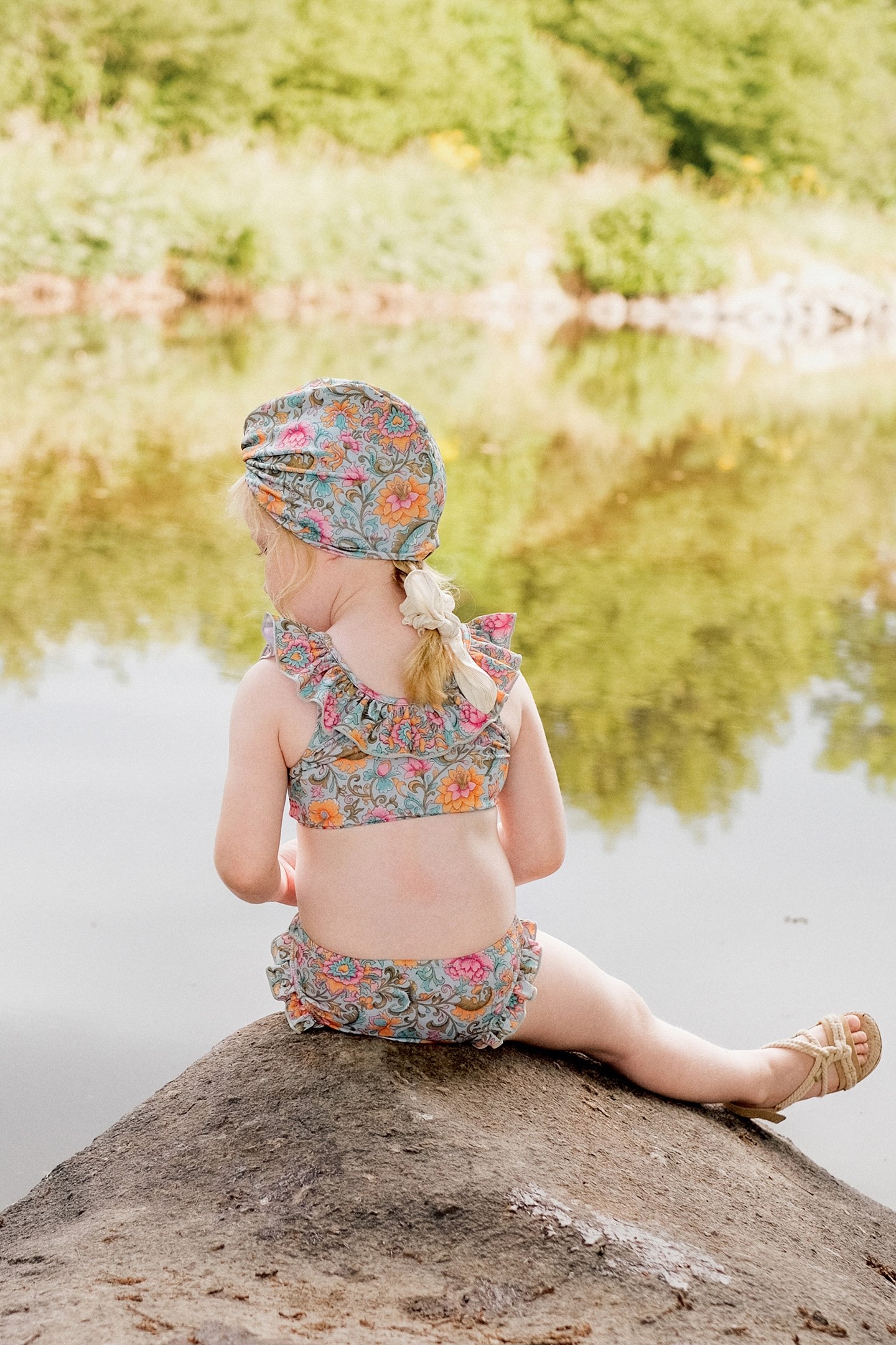 BIKINI SET PRIMAVERA WATER RIVER FLOWERS 5