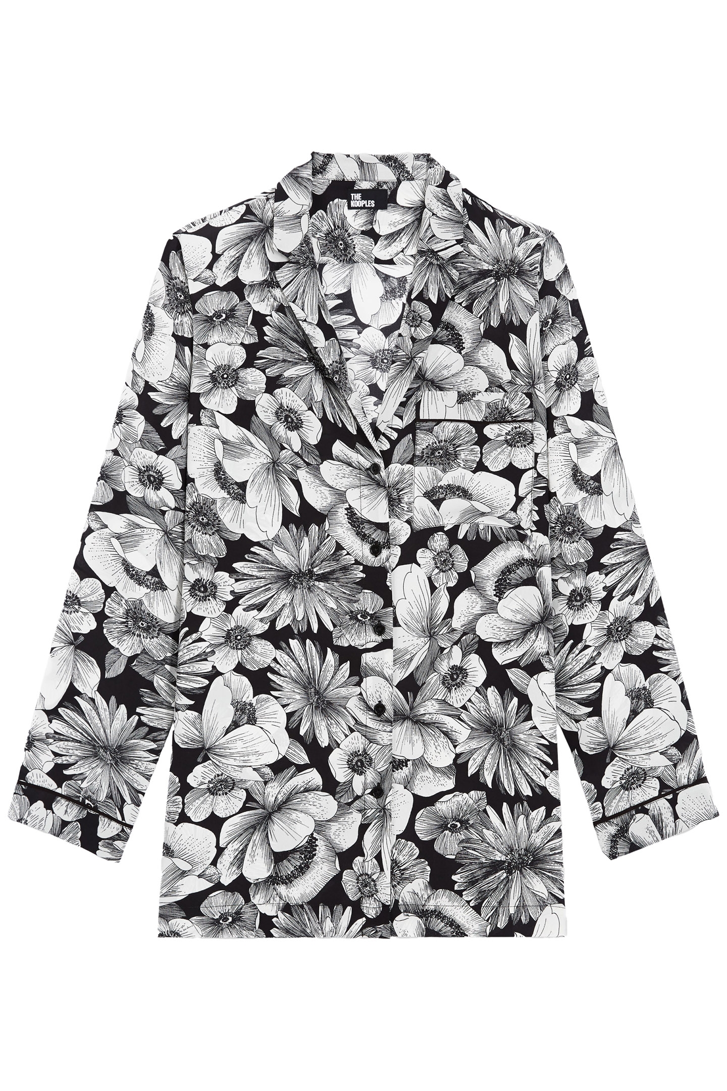 ROMANTIC GARDEN PRINT LONG SLEEVE SHIRT 5